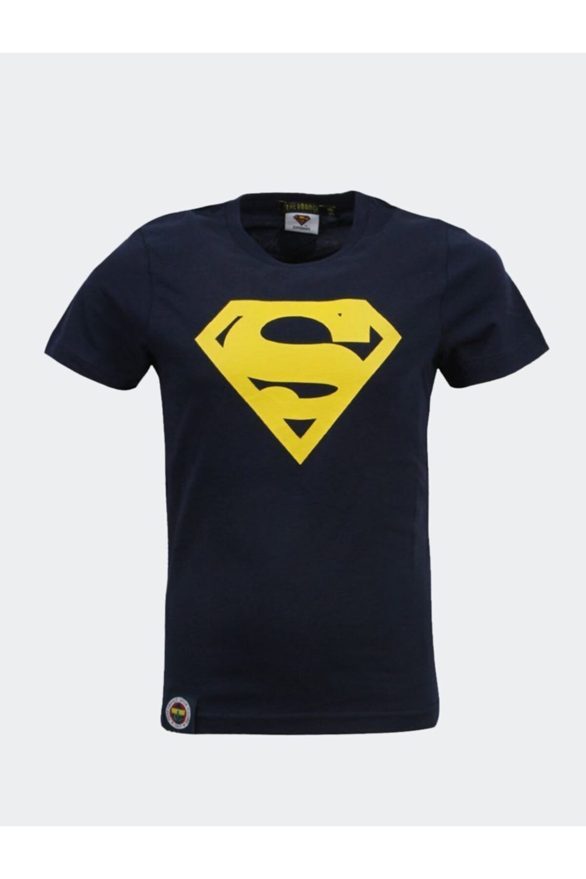 Fenerbahçe Superman Logo Erkek T-shırt