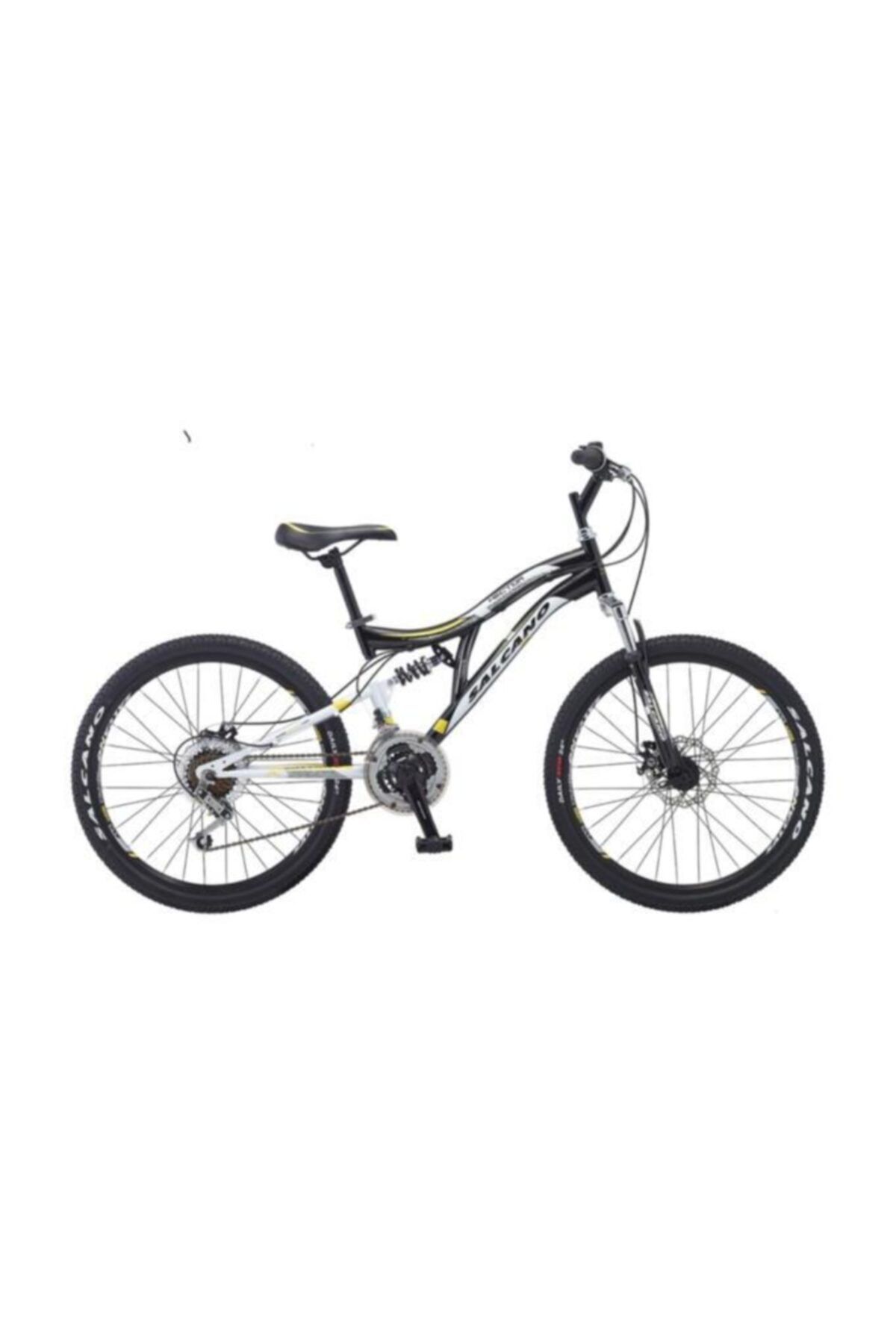 Salcano Hector Md 21 Vites 24 Jant Bisiklet 2018 Model E23 Beyaz Siyah Kırmızı Siyah 041446