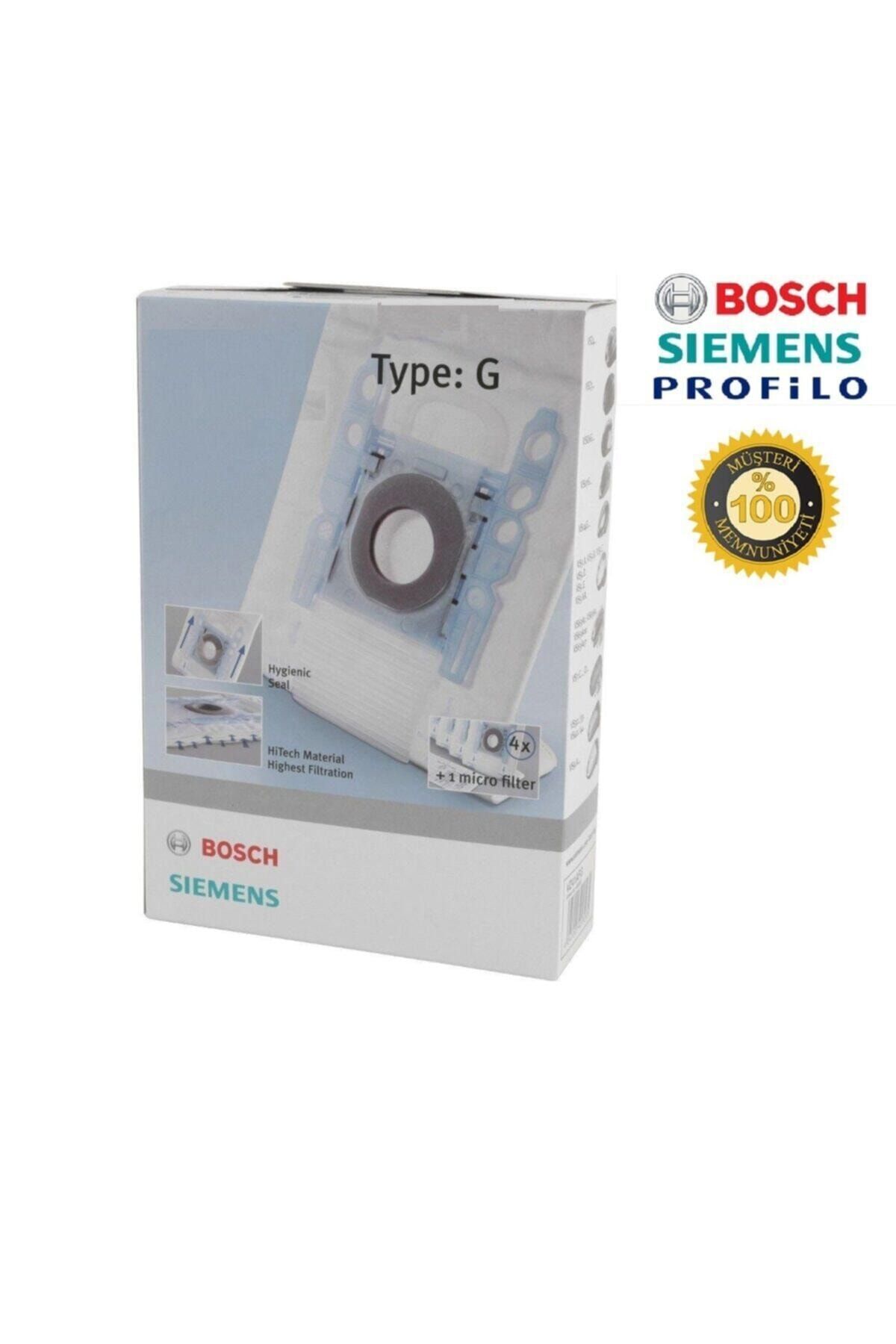 Bosch - Siemens G Tipi Süpürge Toz Torbası (kutulu) Beyaz