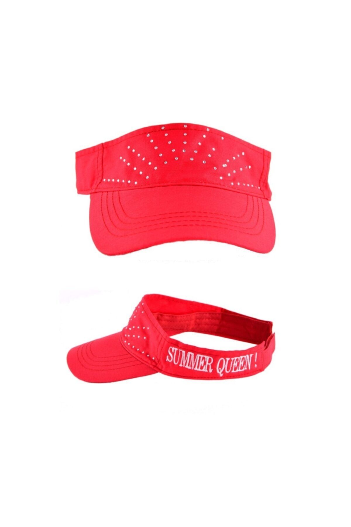 Bonalodi Summer Queen Sloganlı Taşlı Şapka