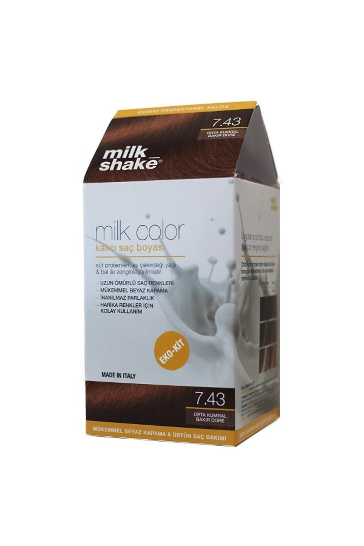 Milkshake Milk Shake 7.43 Orta Kumral Bakır Dore
