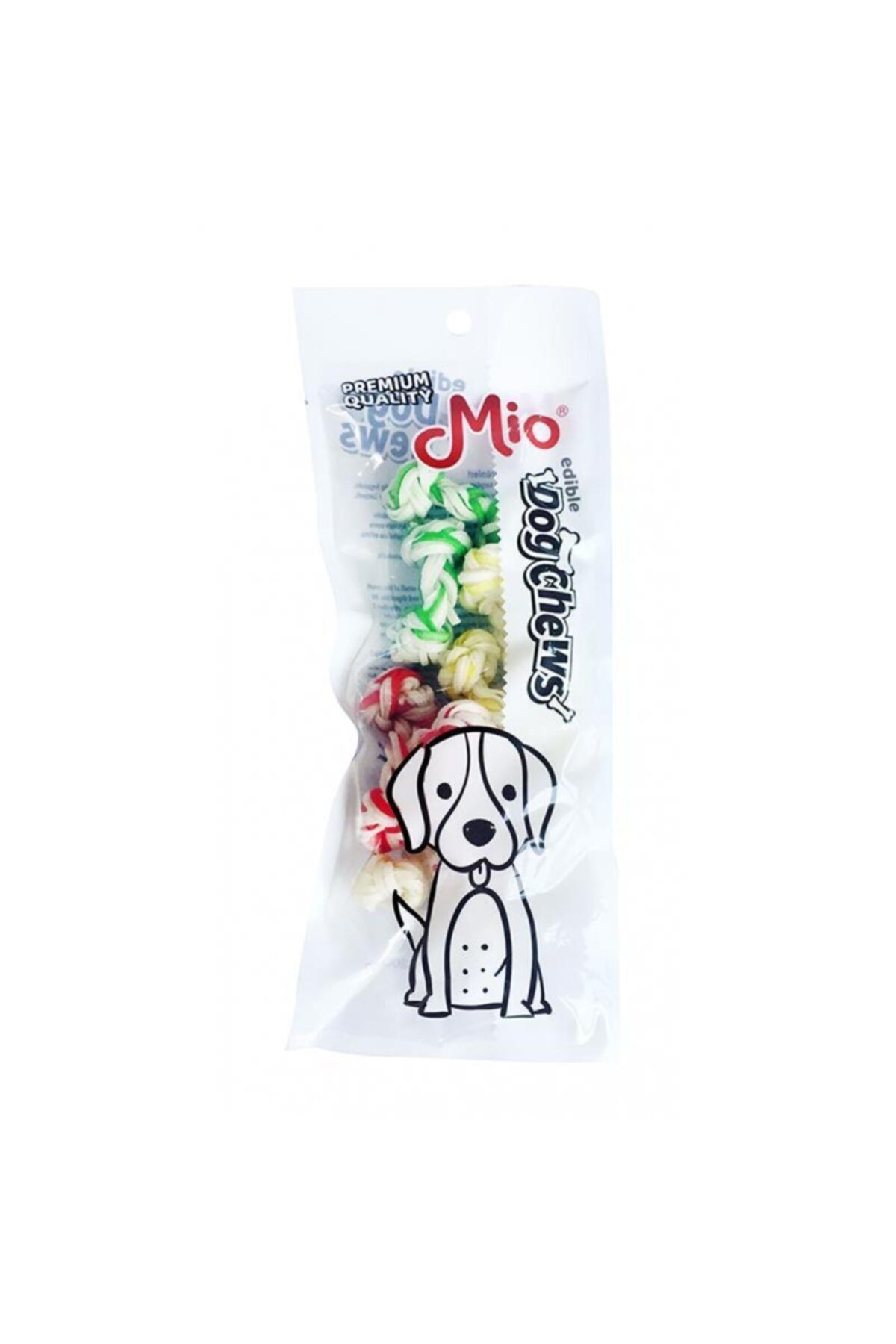 Mio Düğüm Köpek Çiğneme Kemiği Renkli 6cm X8 8gr