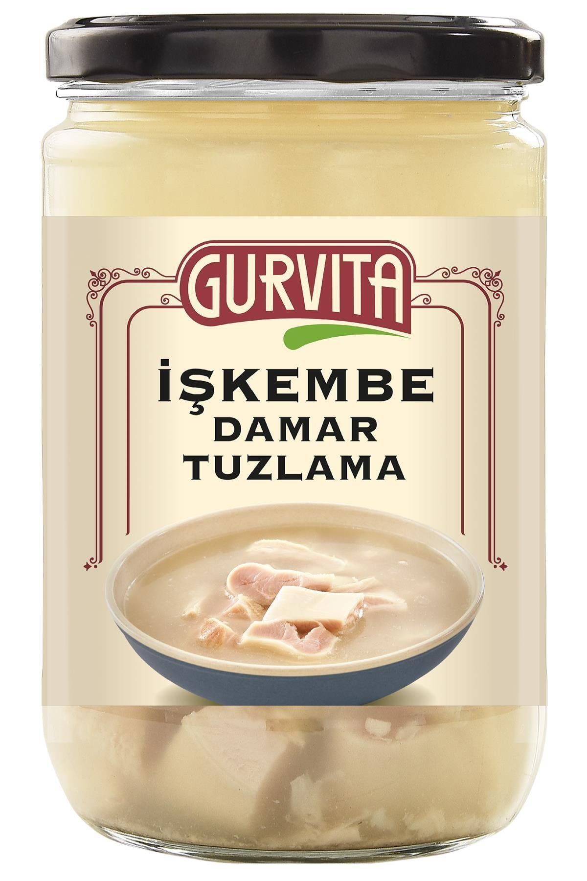 Gurvita Jöle Kıvamında Işkembe Damar Tuzlama 660 ml