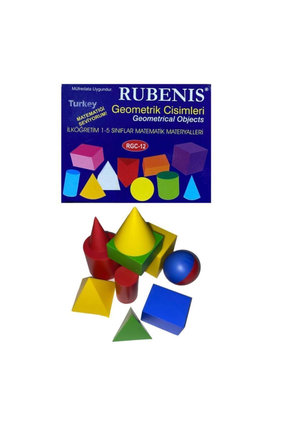 Rubenis Geometrik Cisimler Müfredata Uygun Matematik Materyali