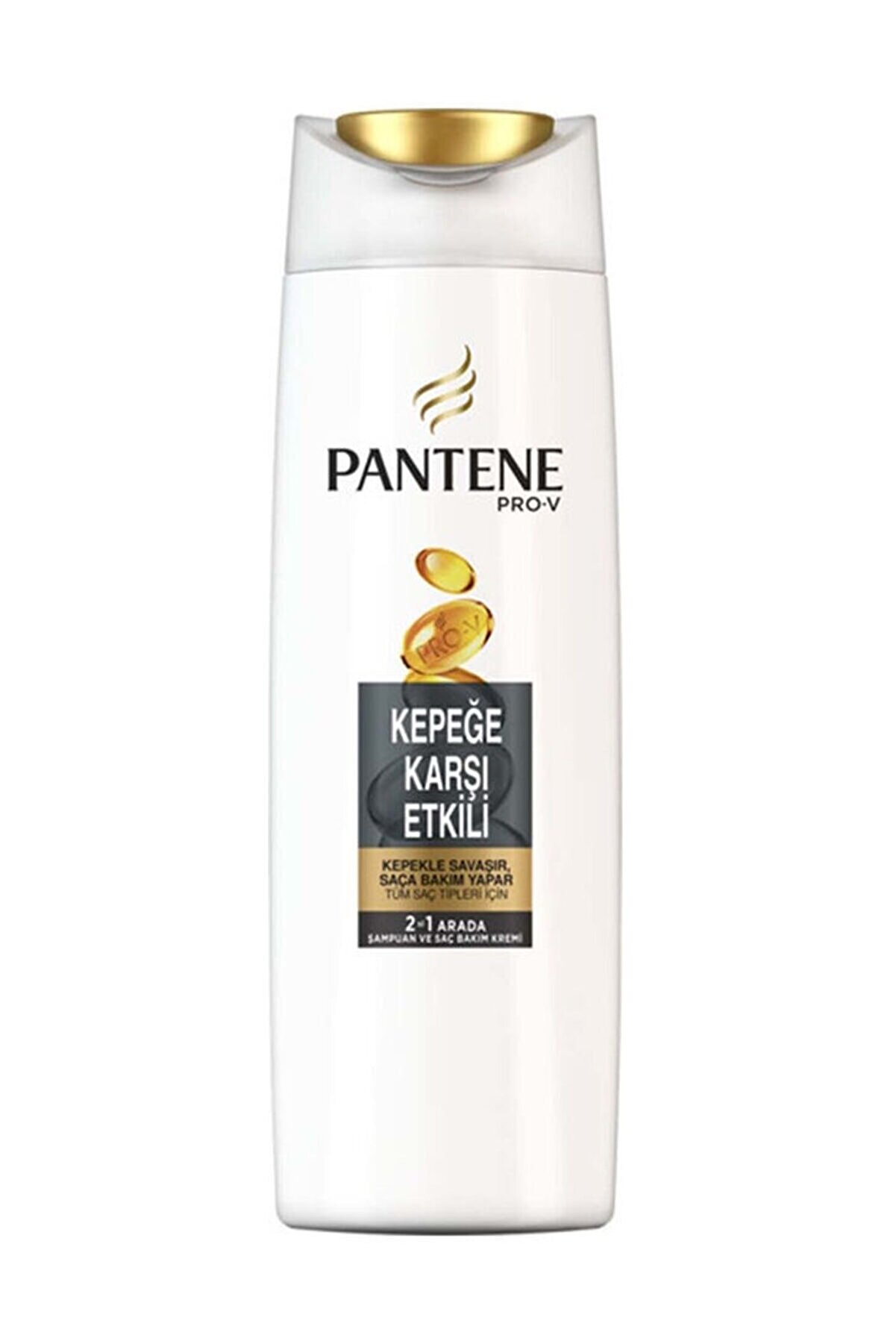 Pantene 2'si 1 Arada Şampuan ve Saç Bakım Kremi Kepeğe Karşı Etkili 400 ml