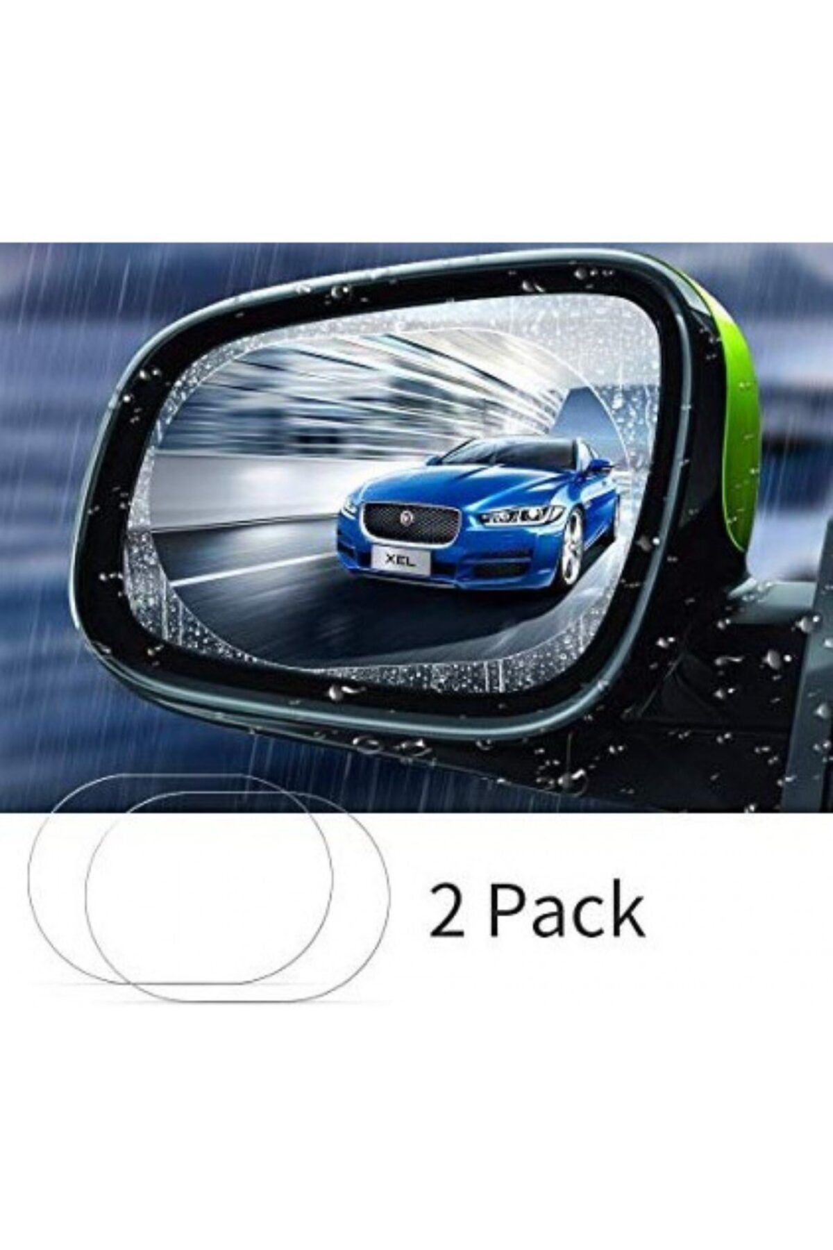 CMT Araç Araba Dış Dikiz Aynası Yağmur Kaydırıcı Kolay Görüş Film Buğu Önleyici Su Tutmaz Itici 2 Adet