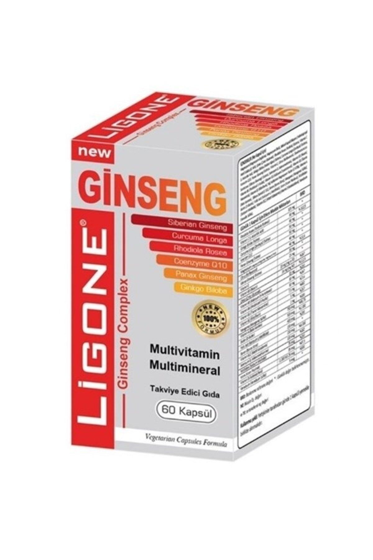 Rcfarma Ligone Ginseng Multivitamin Multimineral 60 Kapsül