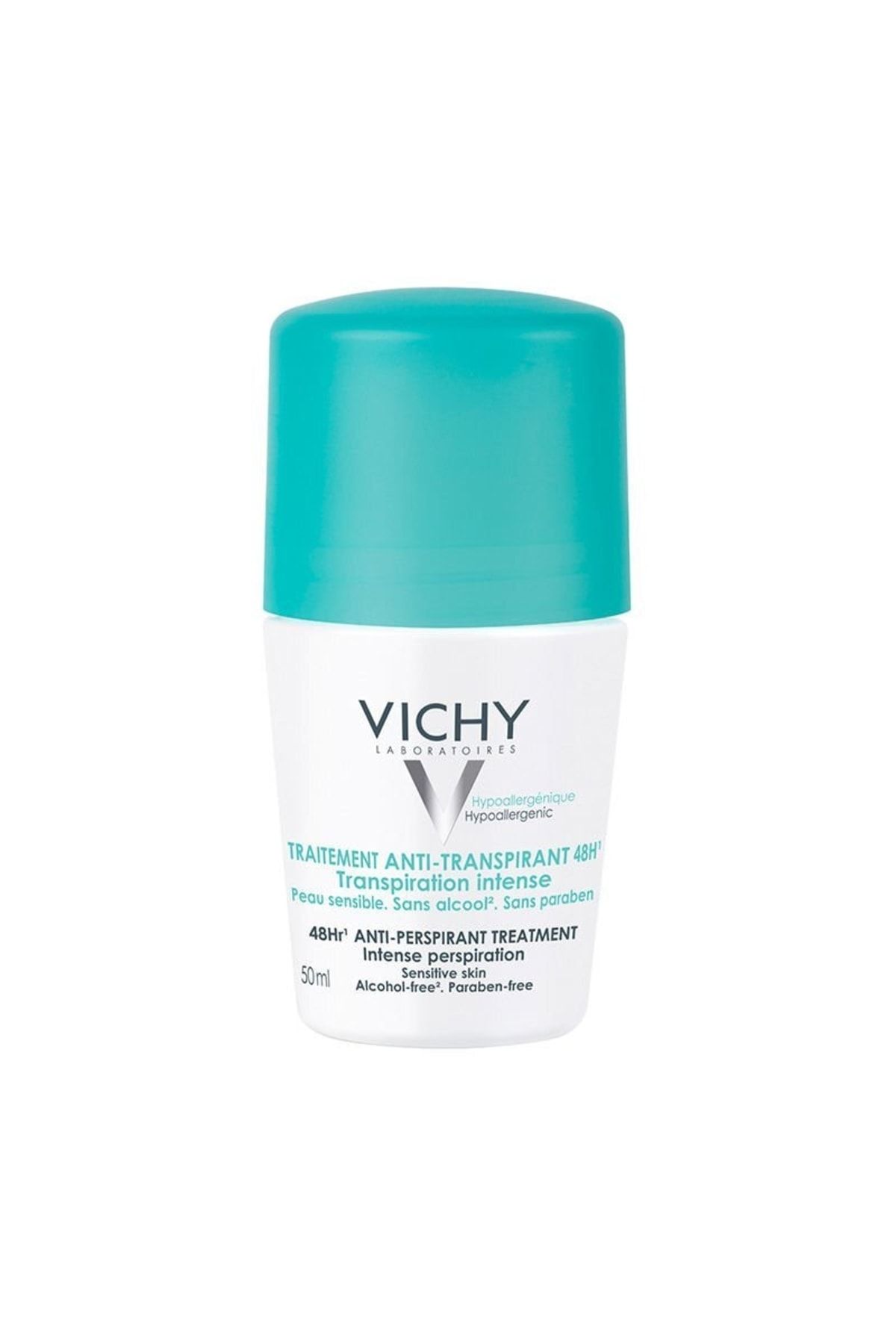 Vichy Hassas Ciltler Için Yoğun Terleme Karşıtı 48 Saat Etkili Deodorant 50 ml