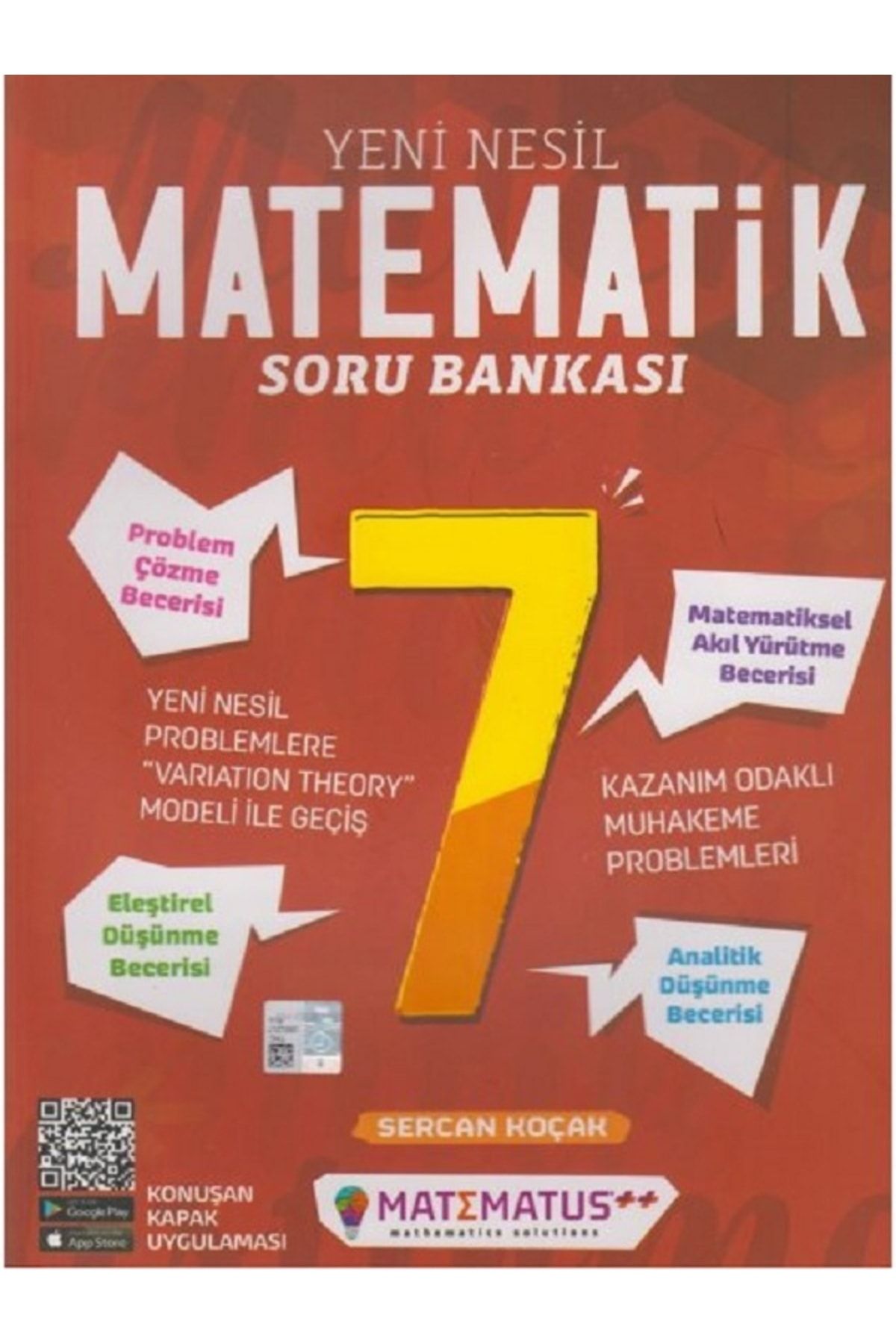 Matematus Yayınları 7. Sınıf Yeni Nesil Matematik Soru Bankası