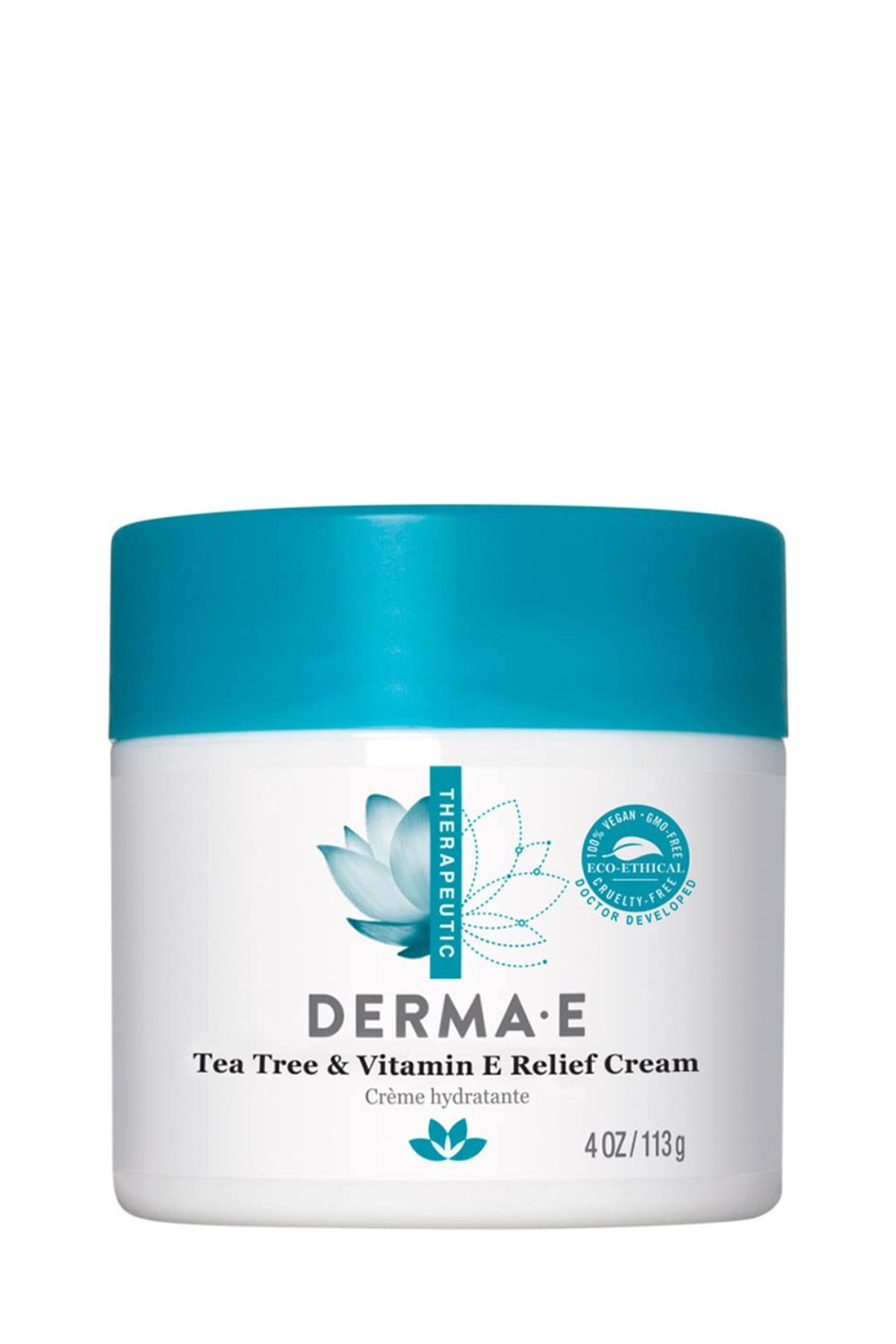 DERMA E Tea Tree & Vitamin E Relief Cream 113 gr