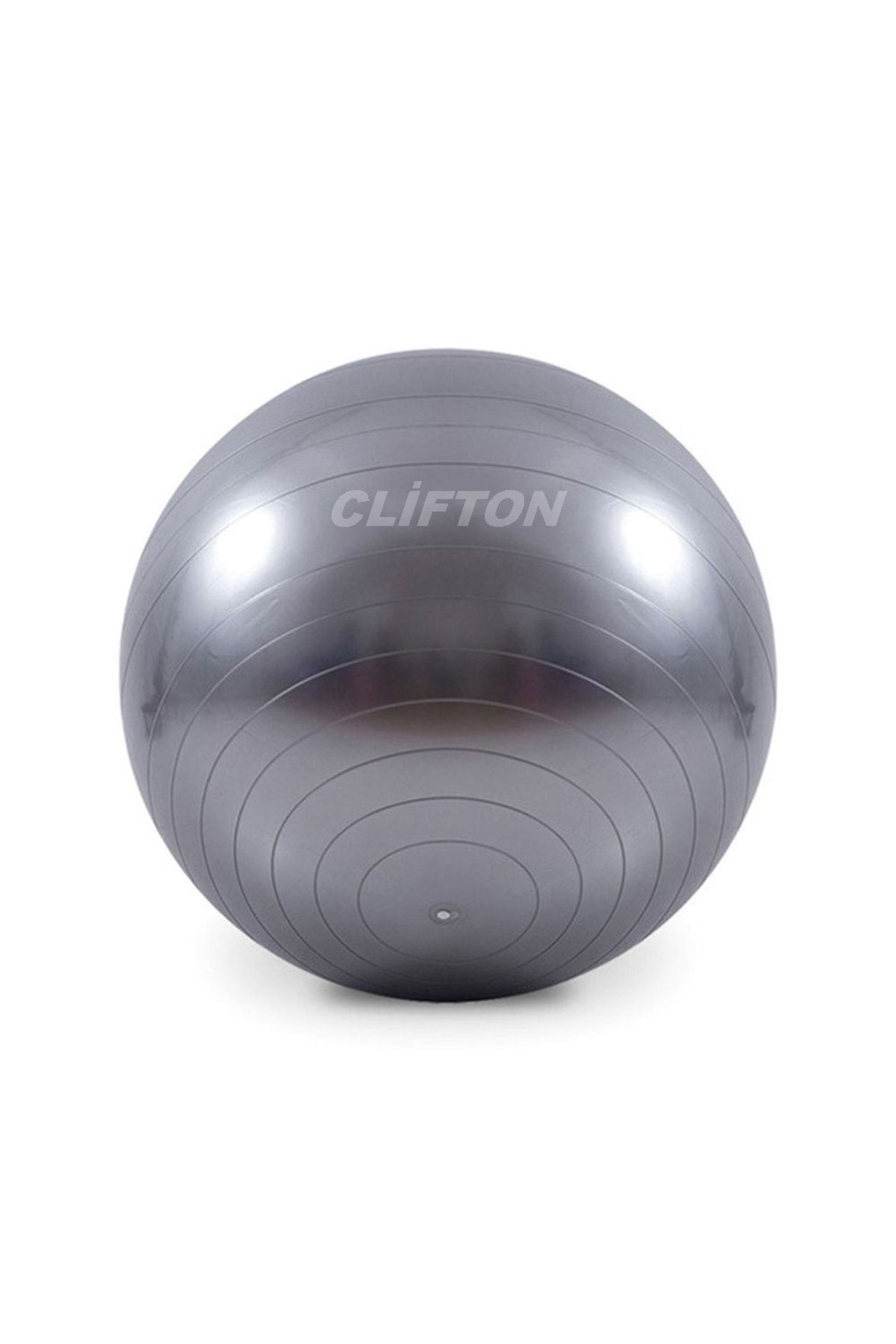 Clifton Clfton Dayanıklı Yüksek Kalite Pilates Topu Denge,aerobik,yoga,fitness Topu 75 Cm Gri