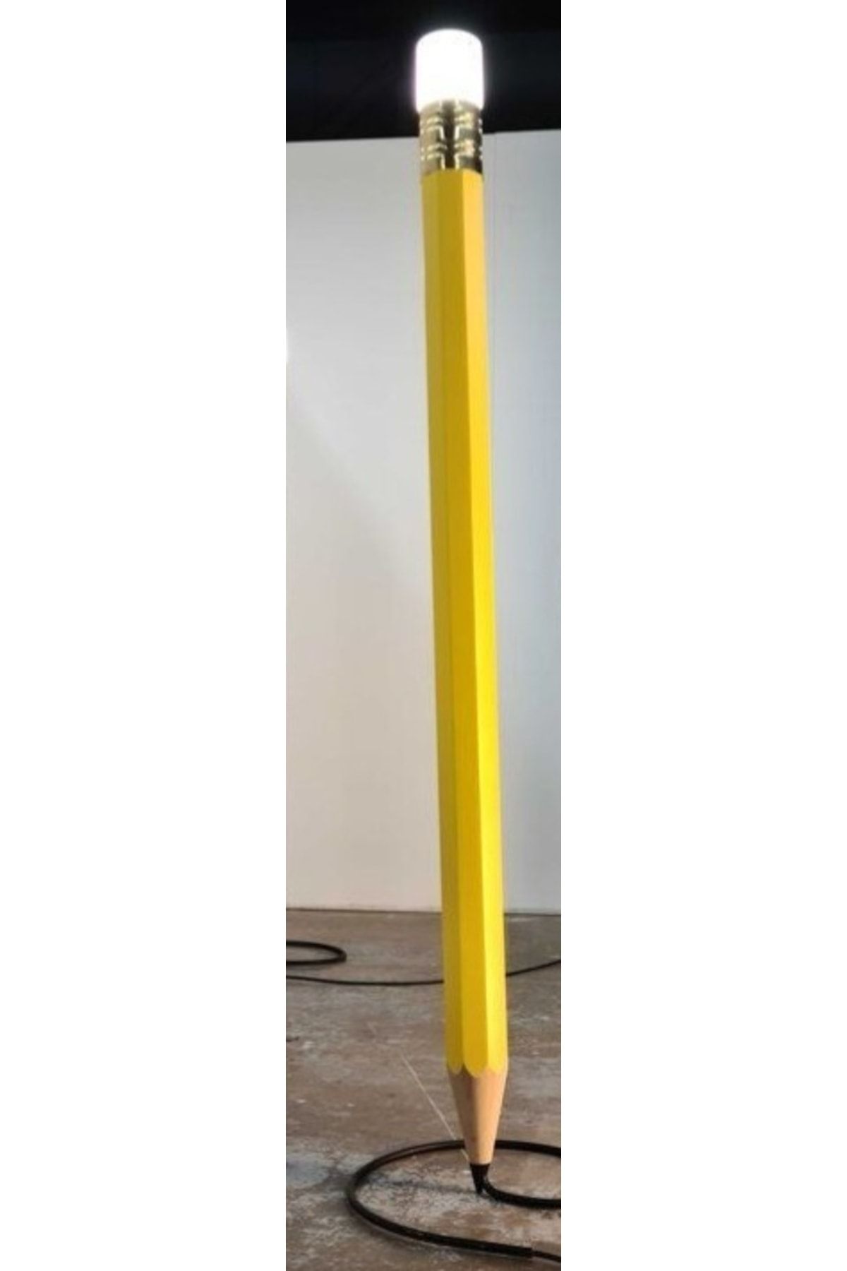Dekoratif Ahşap Kalem Aydınlatma Lambader RF7673