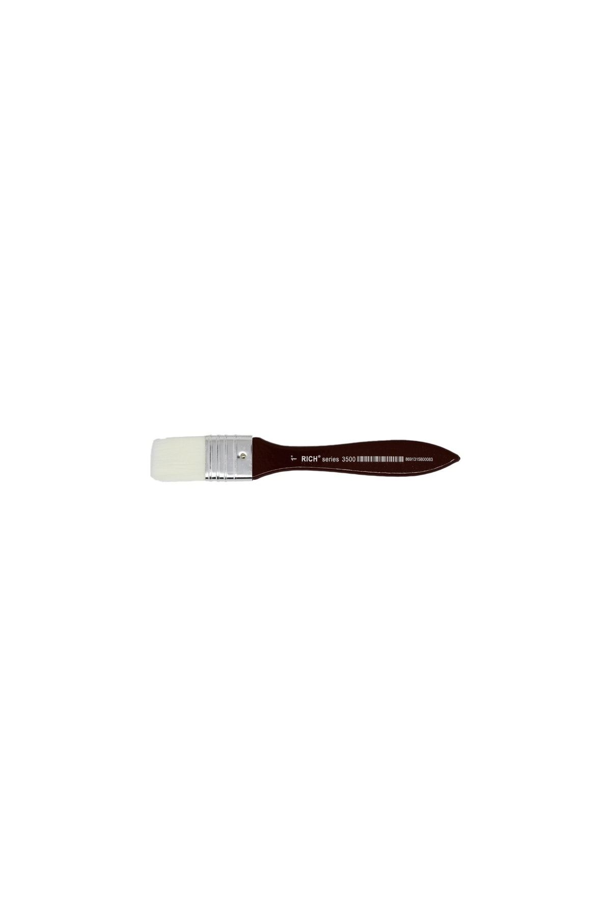 Rich Zemin Fırçası Bordo Saplı Beyaz Sentetik 3500 Seri No:1 Frç-01287