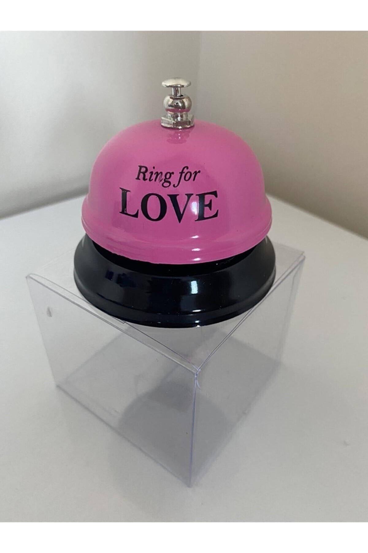GiralStore Pembe Ring For Love Yazılı Resepsiyon Zili
