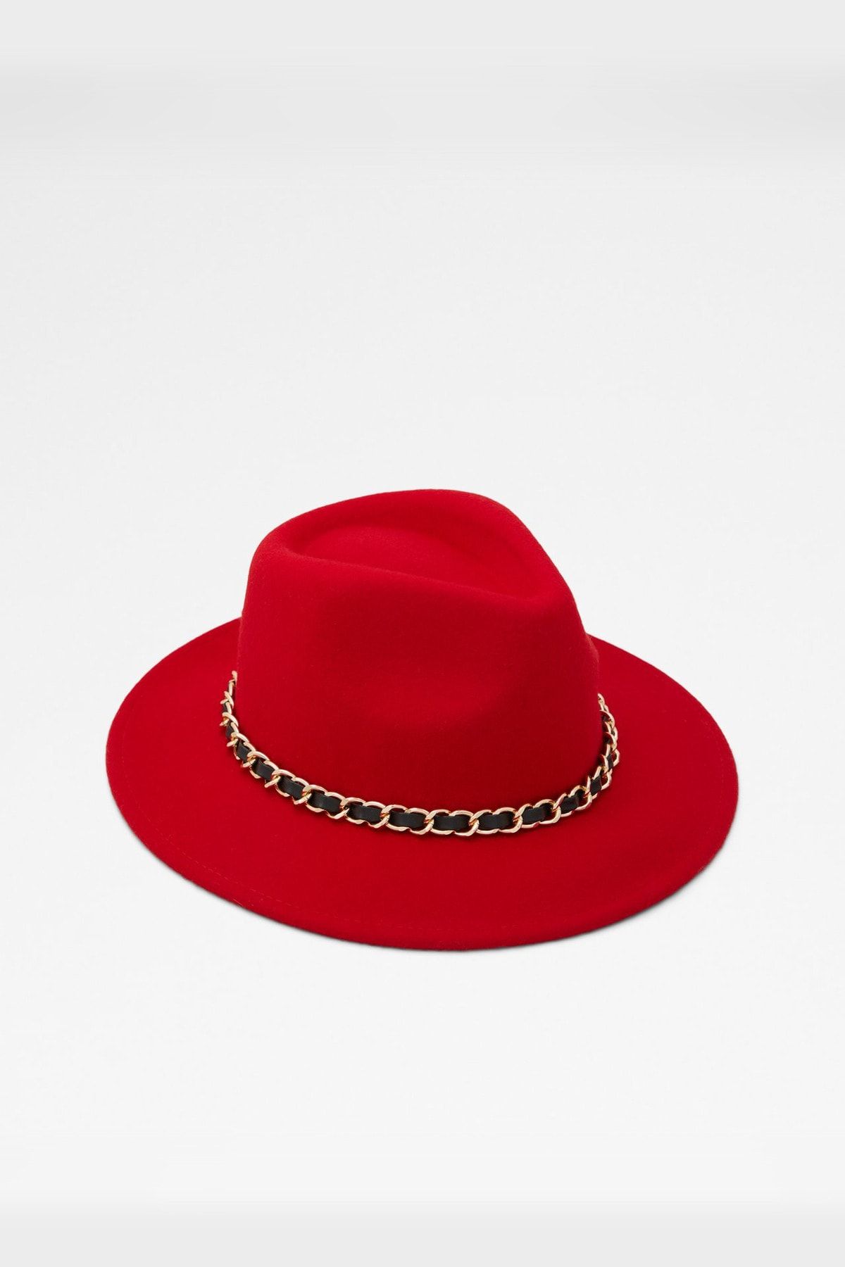Aldo Wesley - Kırmızı Kadın Şapka & Şal & Eldiven