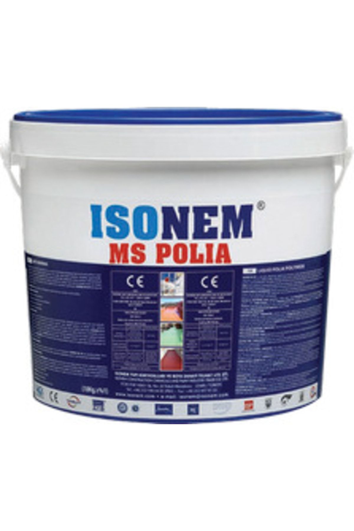 Isonem Ms Polia Su Yalıtımı 18 Kg Beyaz