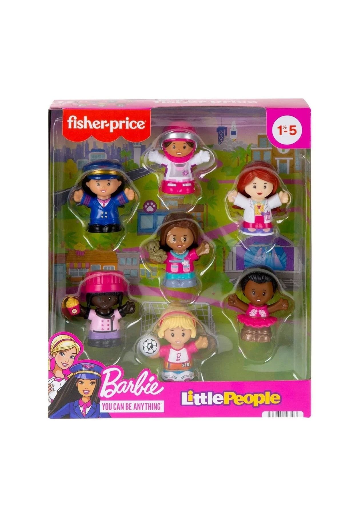 Fisher Price Little People Barbie Ile Her Şey Mümkün Barbie Figürleri Hcf58