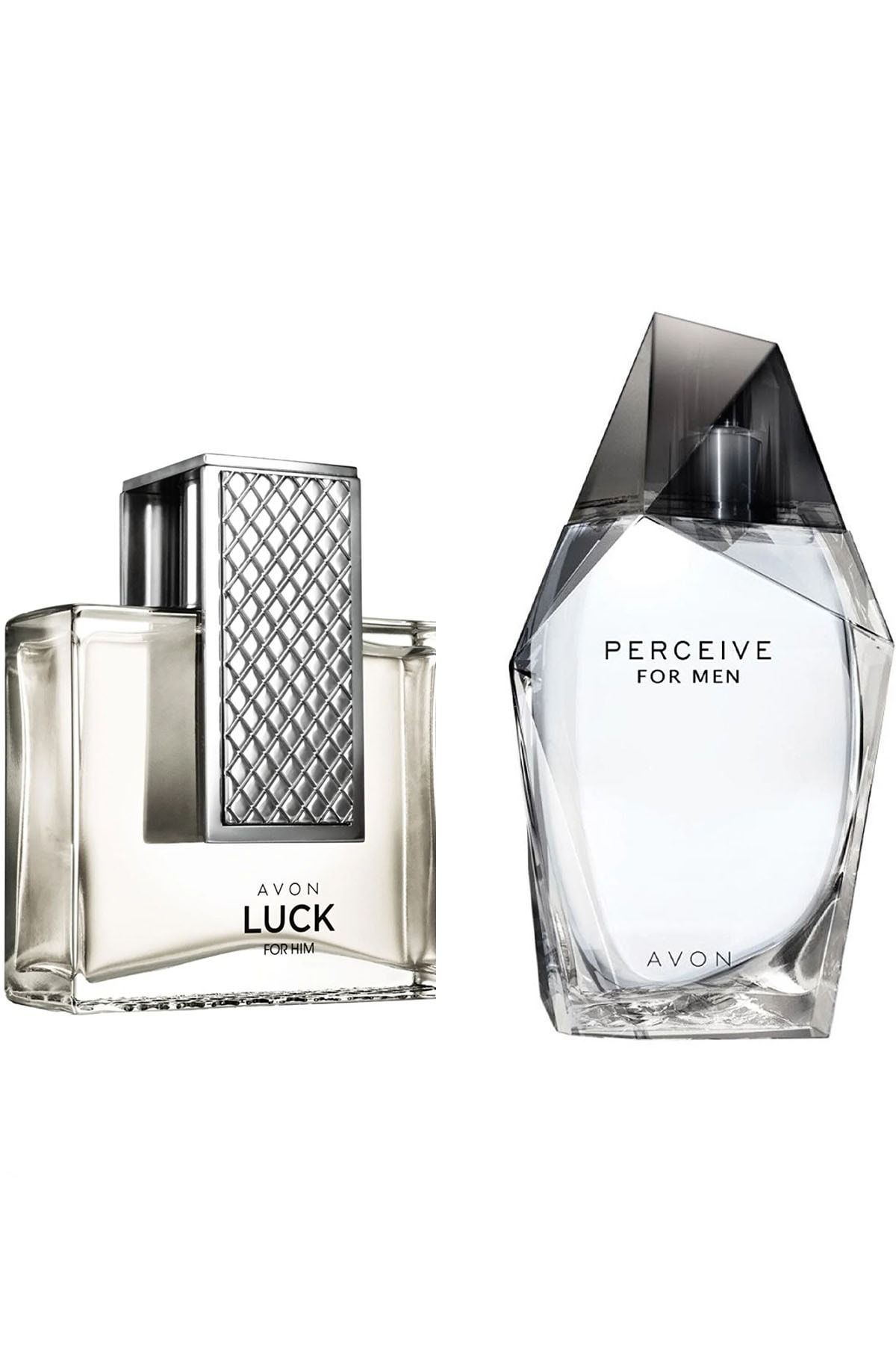 Avon Luck Edt 75 Ml Ve Perceive Edt 100ml 2' Li Erkek Parfüm Seti Orjinal
