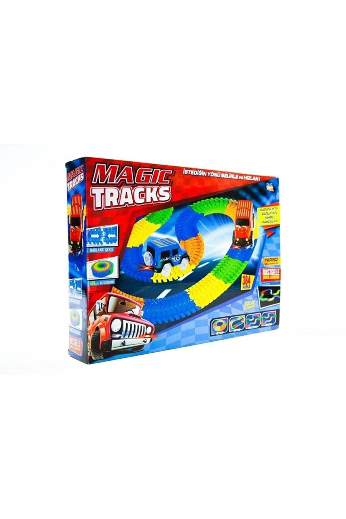 İlerigrup 384 Prç. Magic Tracks Hareketli Raylar