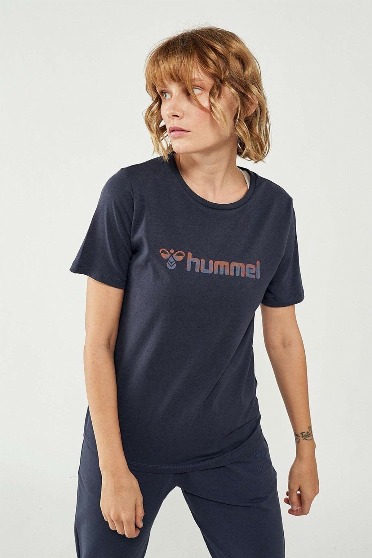 hummel Kadın Mimi Lacivert T-shirt 911331-7429