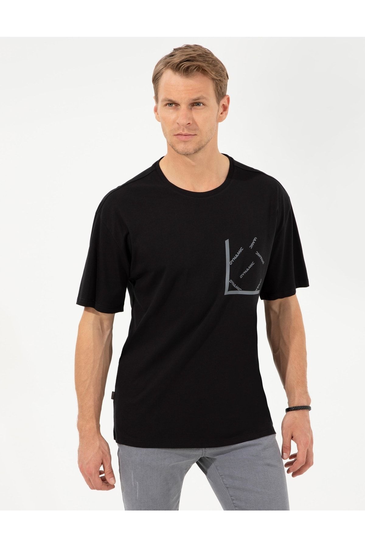 Pierre Cardin Siyah Comfort Fit T-shirt