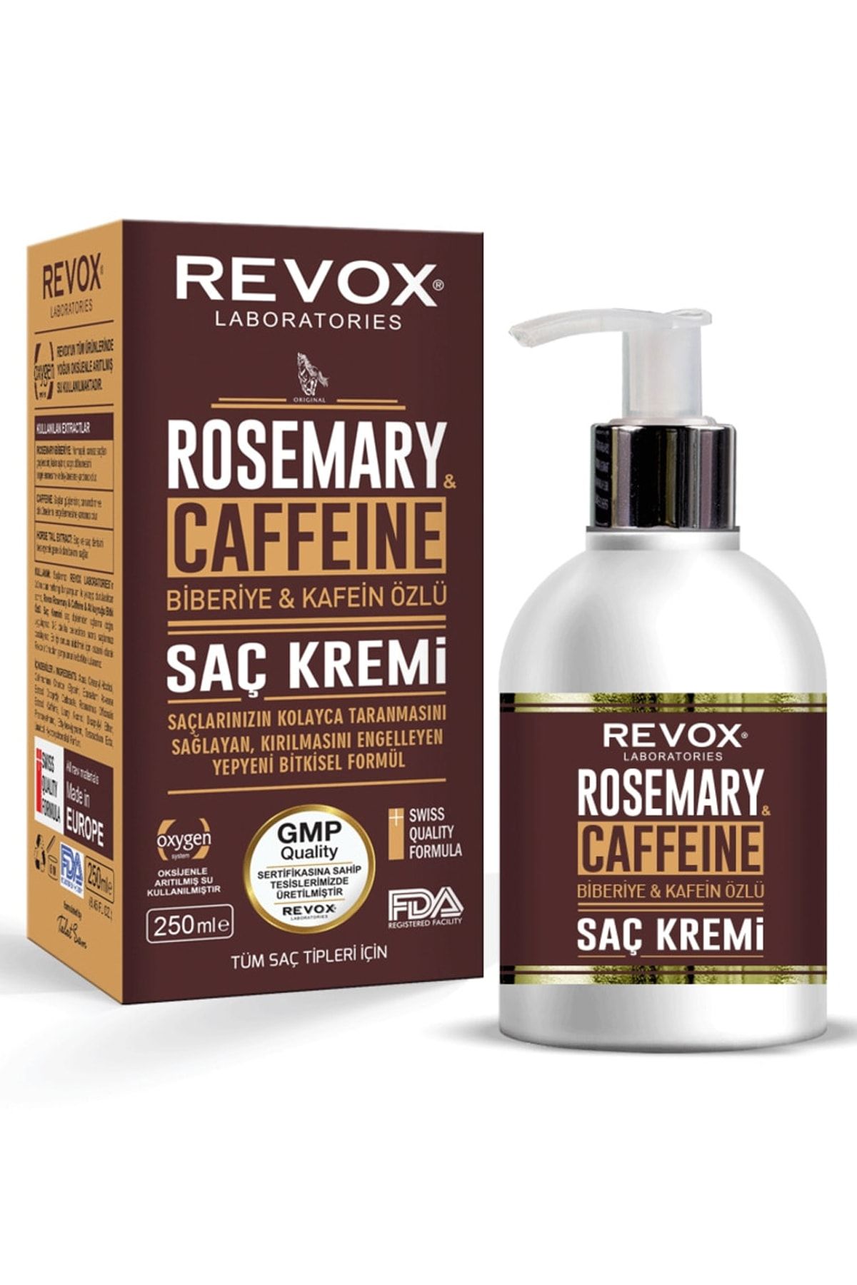 Revox Biberiye & Kafein Özlü Saç Kremi