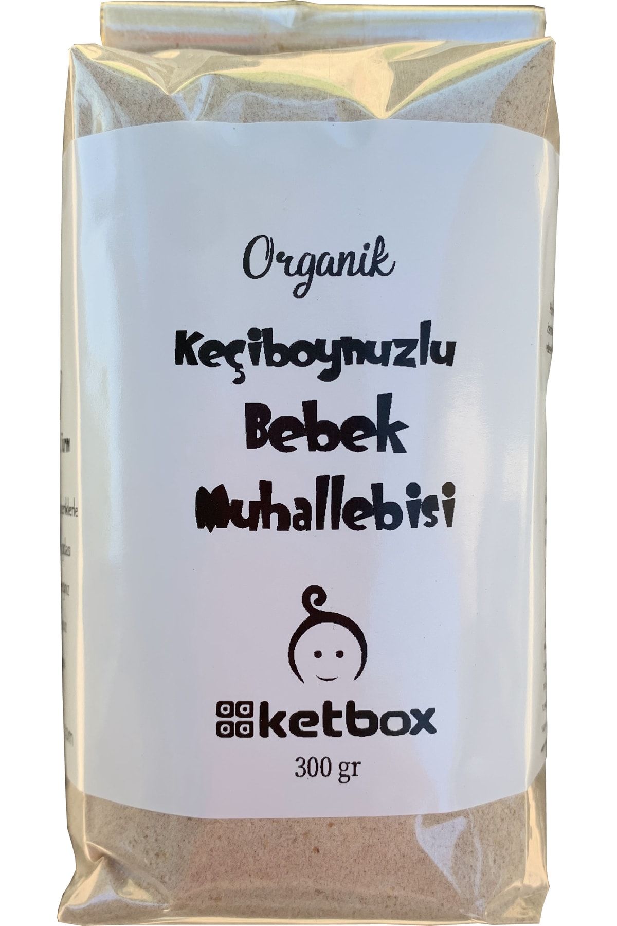 ketbox Organik Keçiboynuzlu Bebek Muhallebisi Karışımı 300 gr Ek Gıda - 8 Ay Ve Üzeri Için Sertifikalı