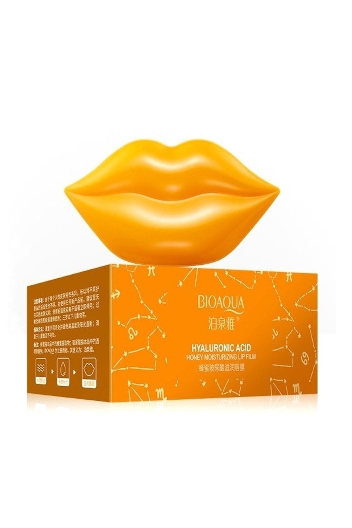 BIOAQUA Bal Dudaklar Honey Hyaluronic Acid Dudak Bakım Maske Seti 60 Gr - 20 Adet