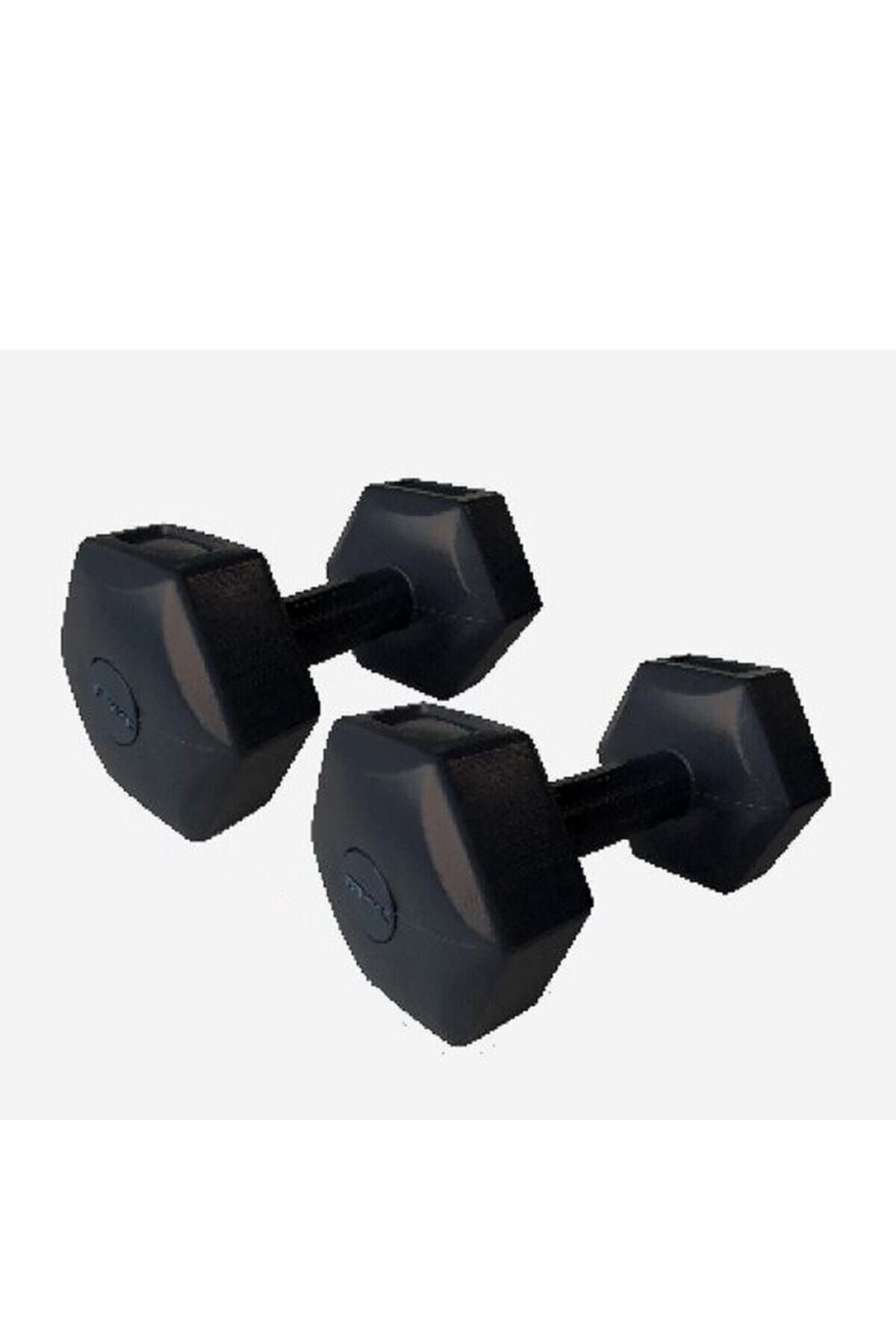 Dynamic Dynmic Fitness Dumbell Dambıl Seti 2 Kg X2 Pvc Siyah