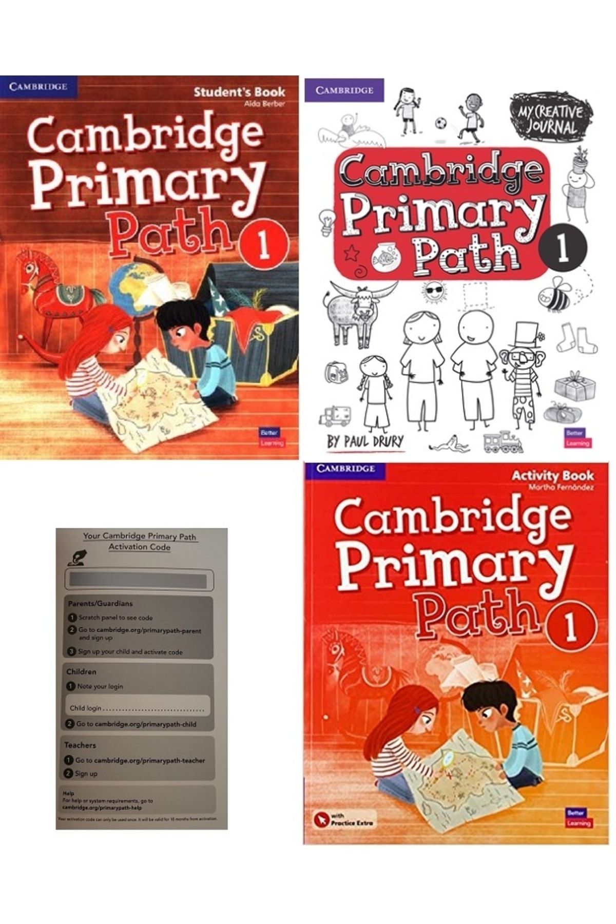 Cambridge University Cambridge Primary Path 1 Student's Book With My Creative Journal + Activity Book