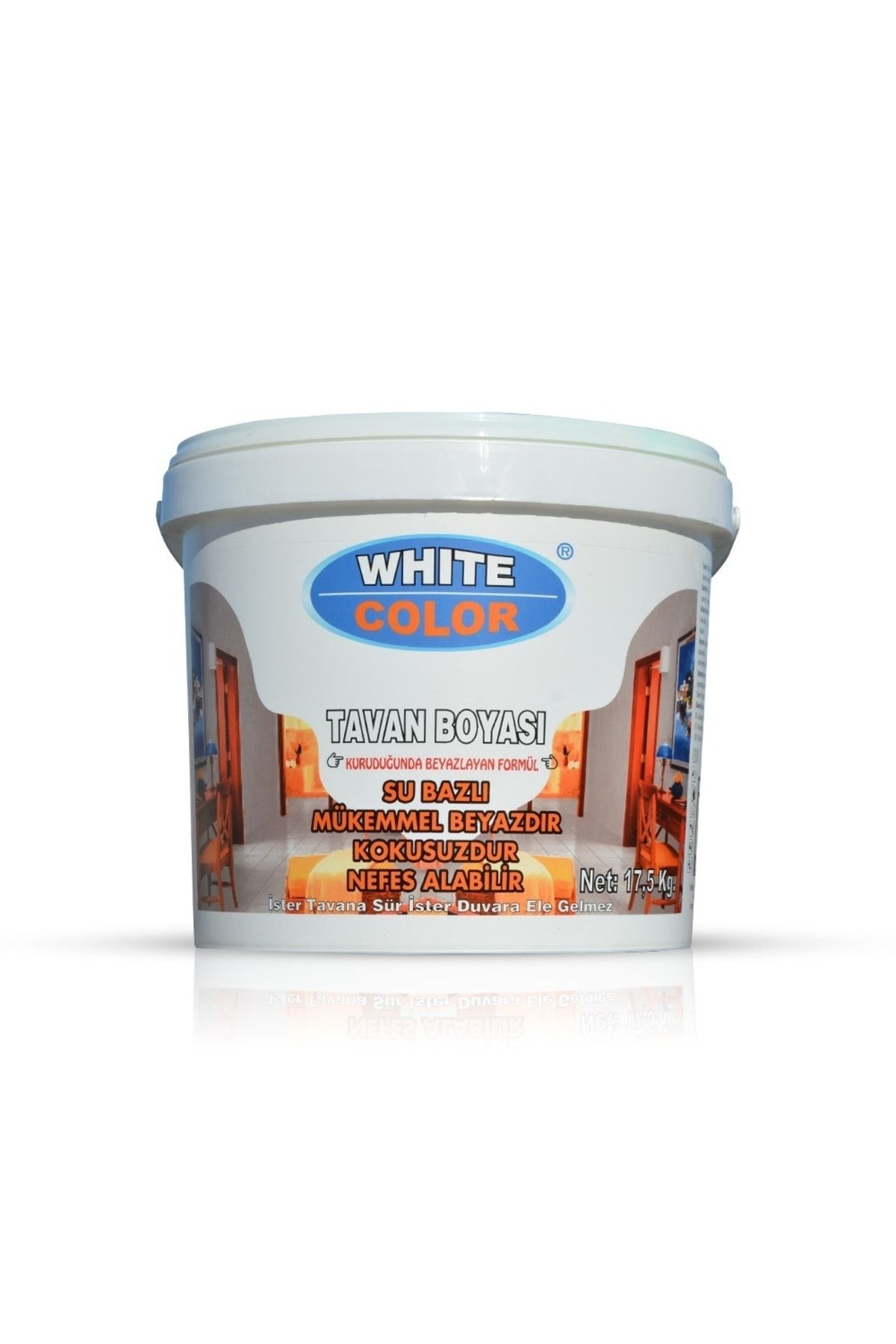 AYBOYA 'dan Net 17,5 Kg White&color Tavan Boyası.