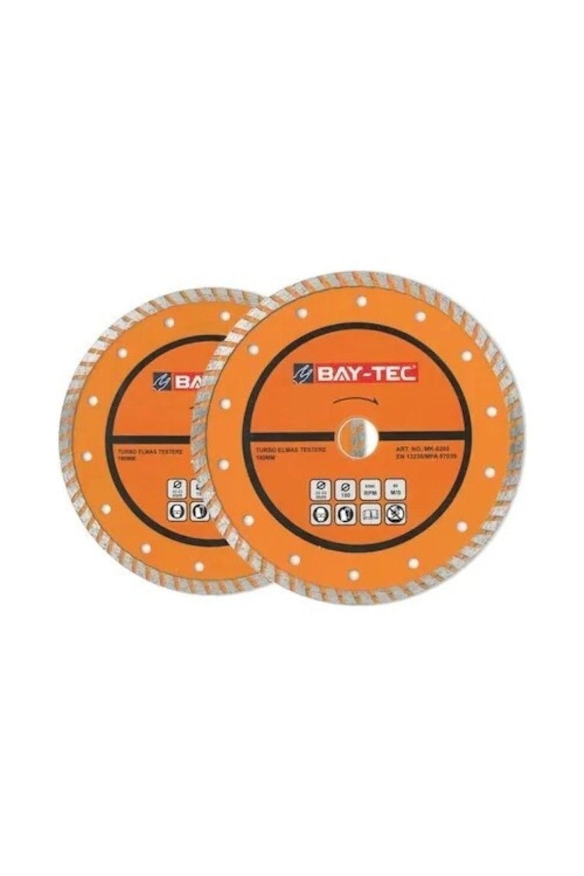 Baytec Bay-tec Mk0270 Turbo Elmas Testere Kesici Disk 115mm