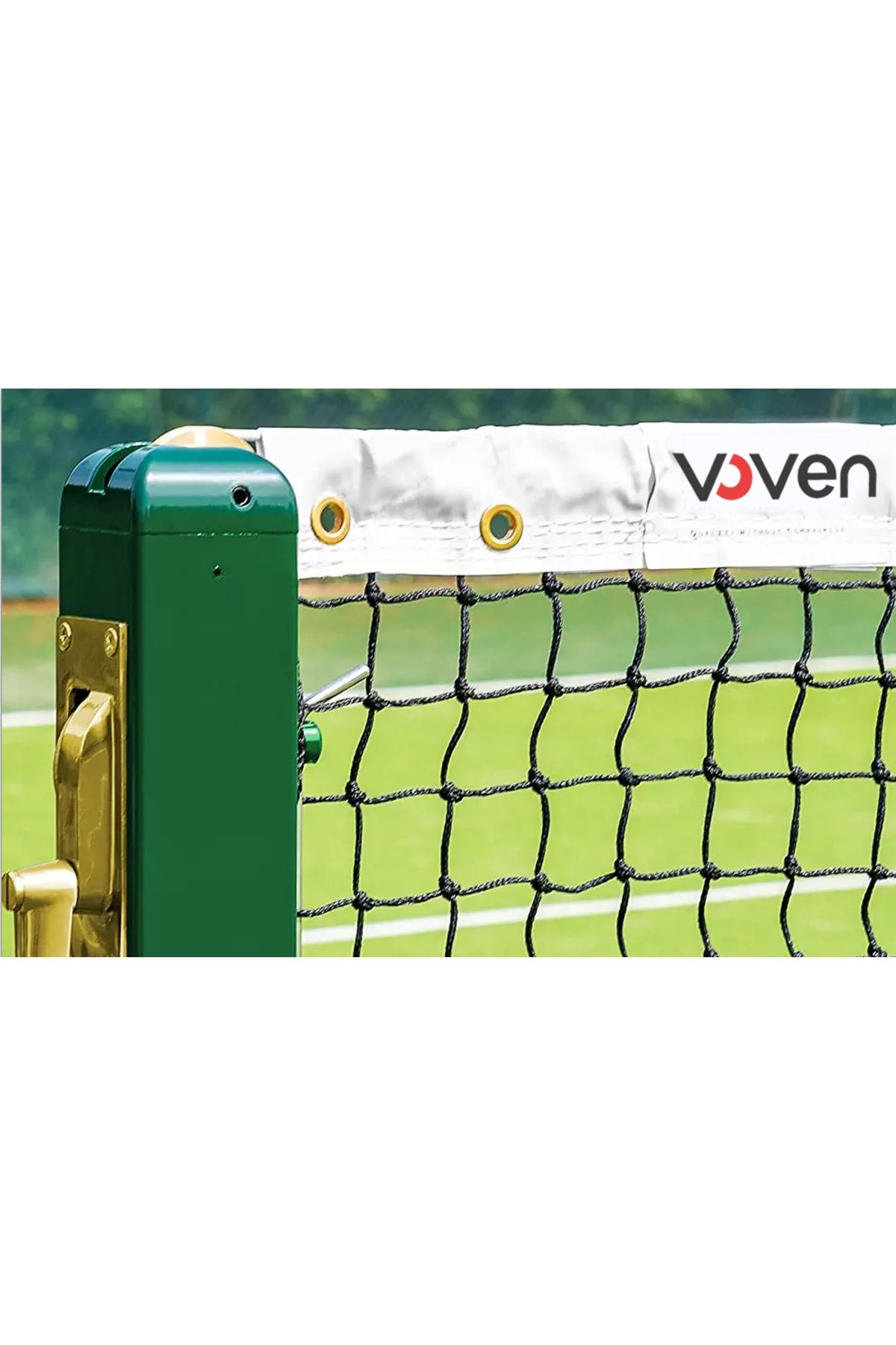 Sporsize Profesyonel Tenis Kort Filesi Ağı Elite 107*1280cm Voven