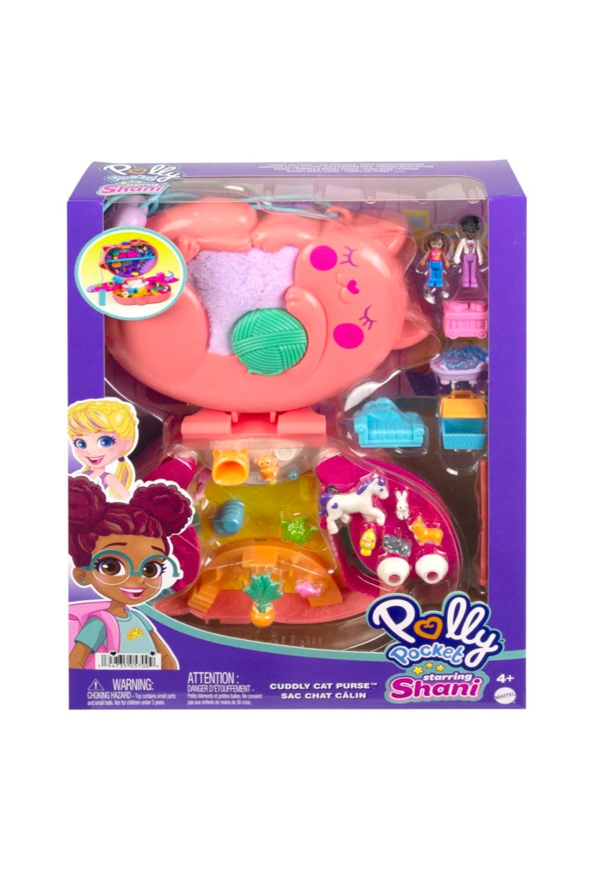 Polly Pocket Gkj63 Çanta Olabilen Micro Oyun Setleri / +4 Yaş