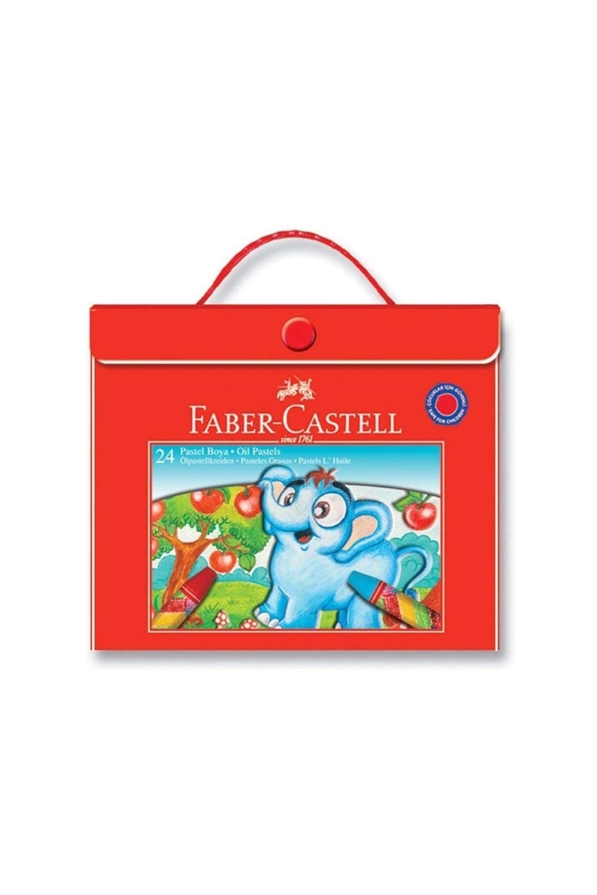 Faber Castell Faber Karton Çantalı Pastel Boya, 24’lü 000002