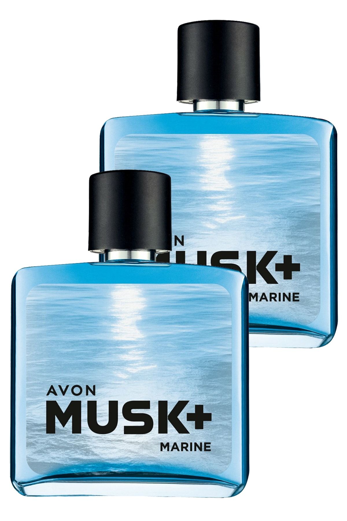 Avon Musk Marine Erkek Parfüm Edt 75 Ml. İkili Set