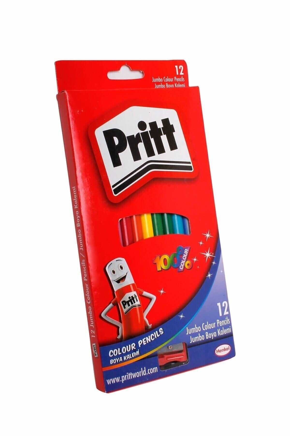Pritt Jumbo Kuru Boya Kalemi 12 li 1219733