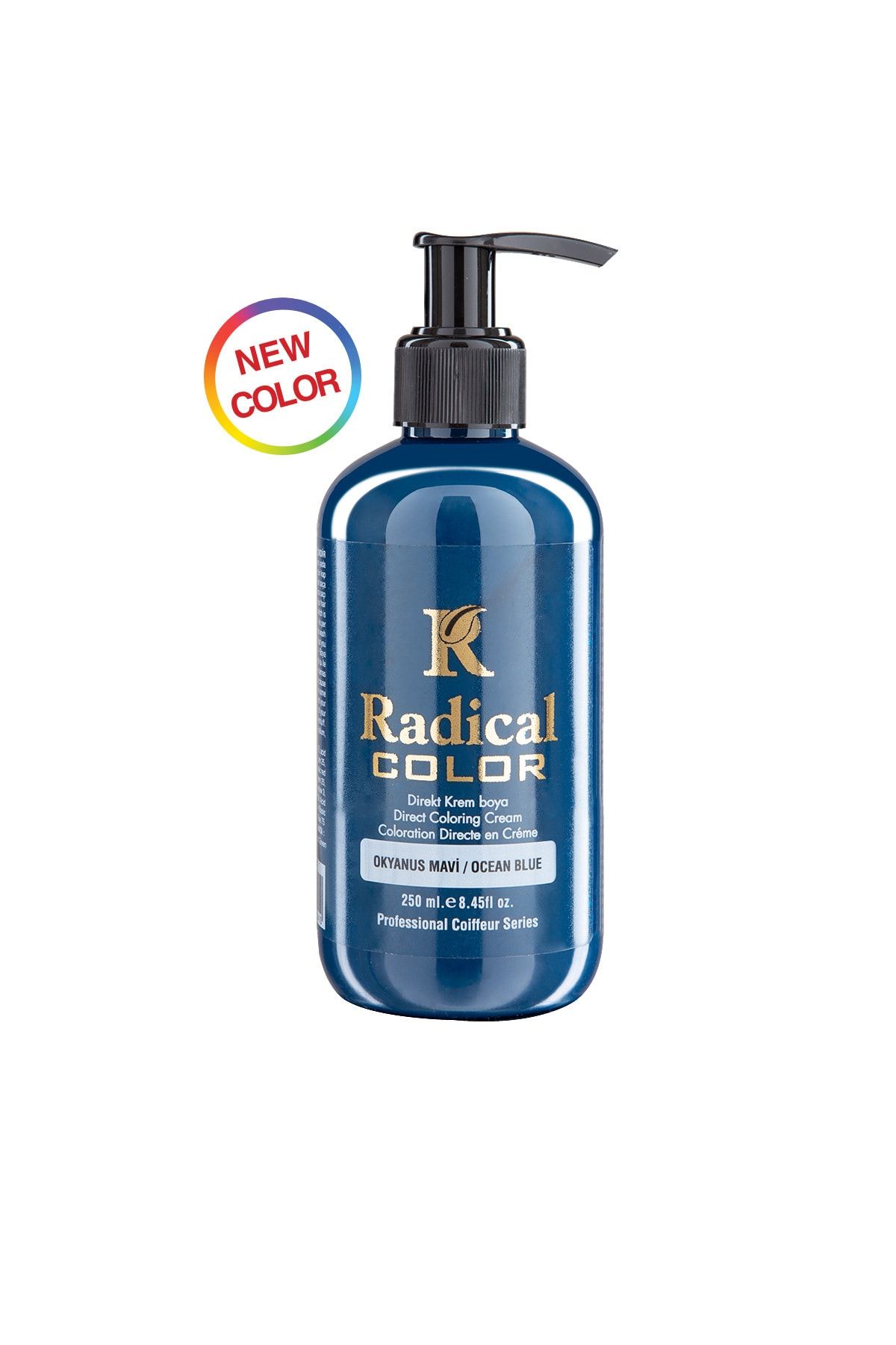 Radical Color Su Bazlı Saç Boyası 250 ml Okyanus Mavi