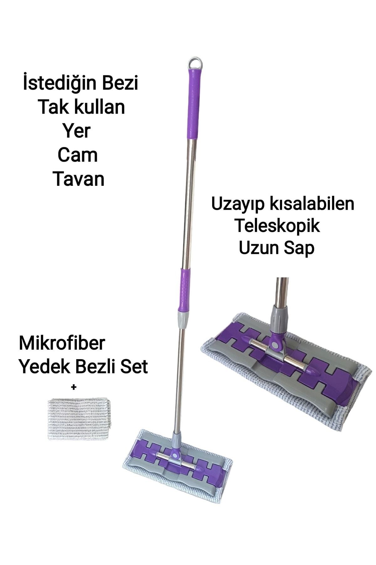 Sihirli Mop Temizlik Seti Yedek Bez, Istediğin Bezi Tak Sihirli Mop Temizlik Seti Yedek Bez, Istediğin Bezi Tak