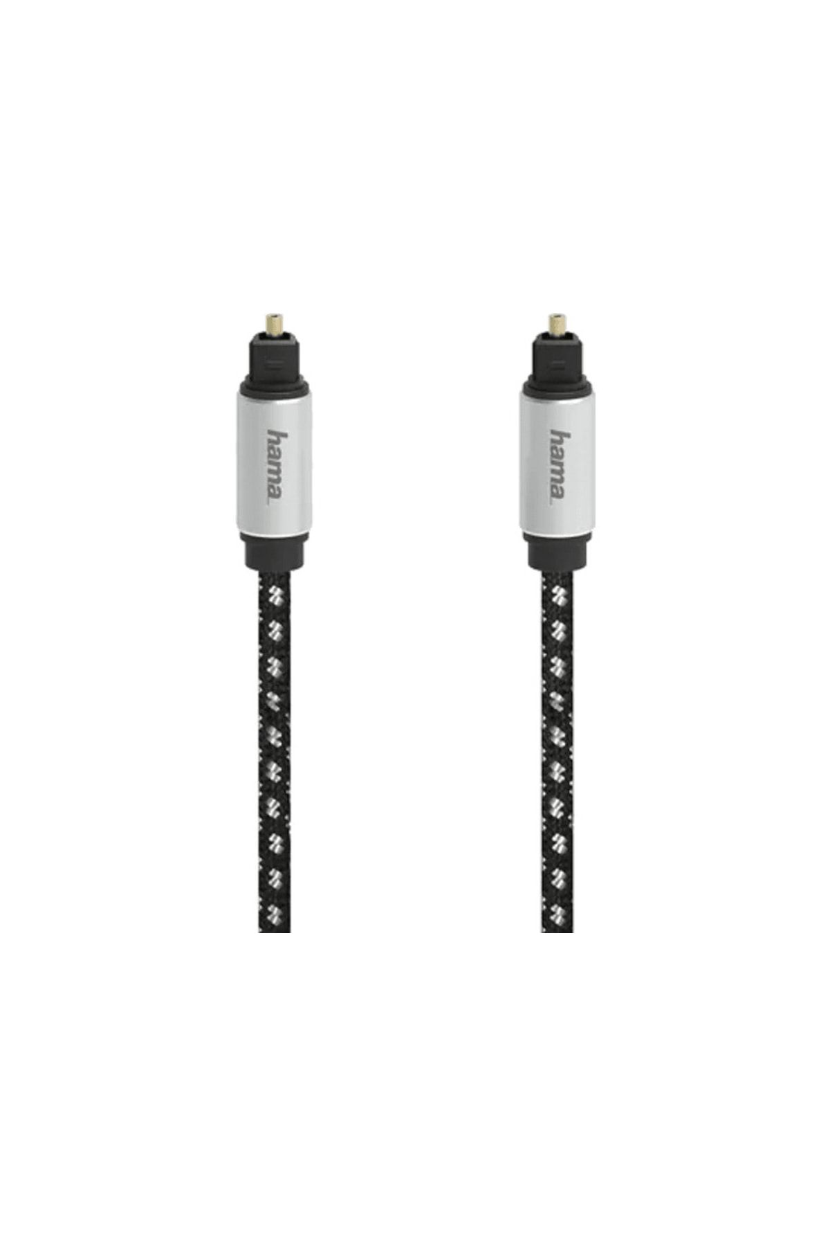 Hama Optik Fiber Kablo, Odt Plug (toslink), Metal, 3m