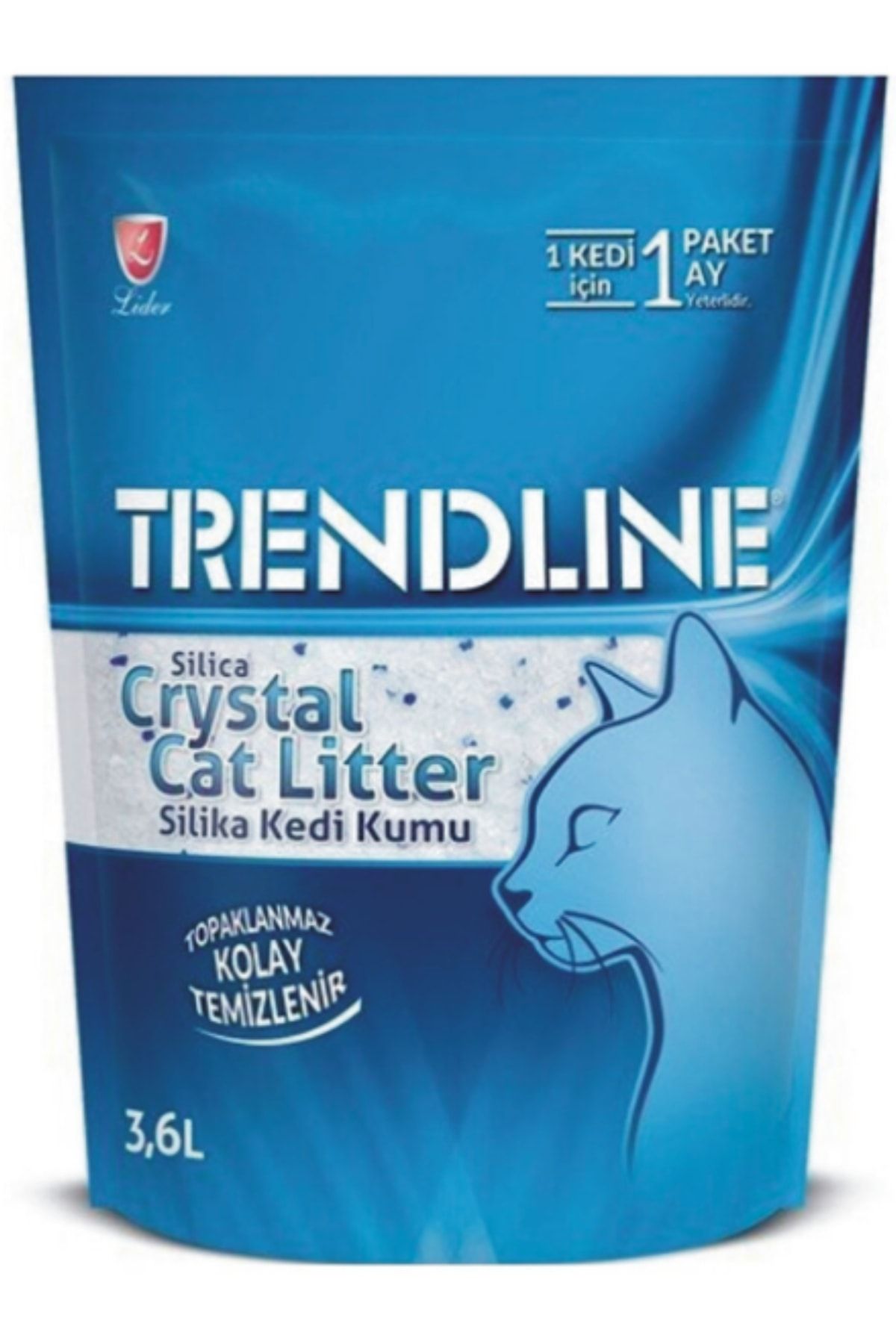 Trendline Silica Crystal Cat Litter Kedi Kumu 3,6 Litre
