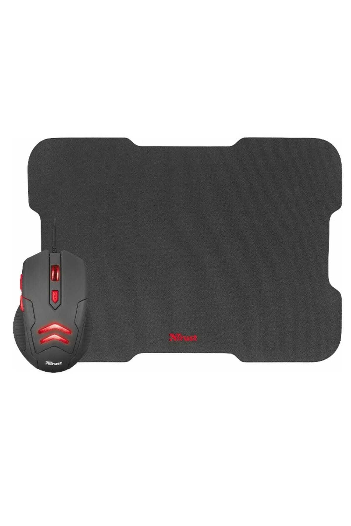 Trust Ziva 21963 Gaming Oyuncu Mouse + Mouse Pad