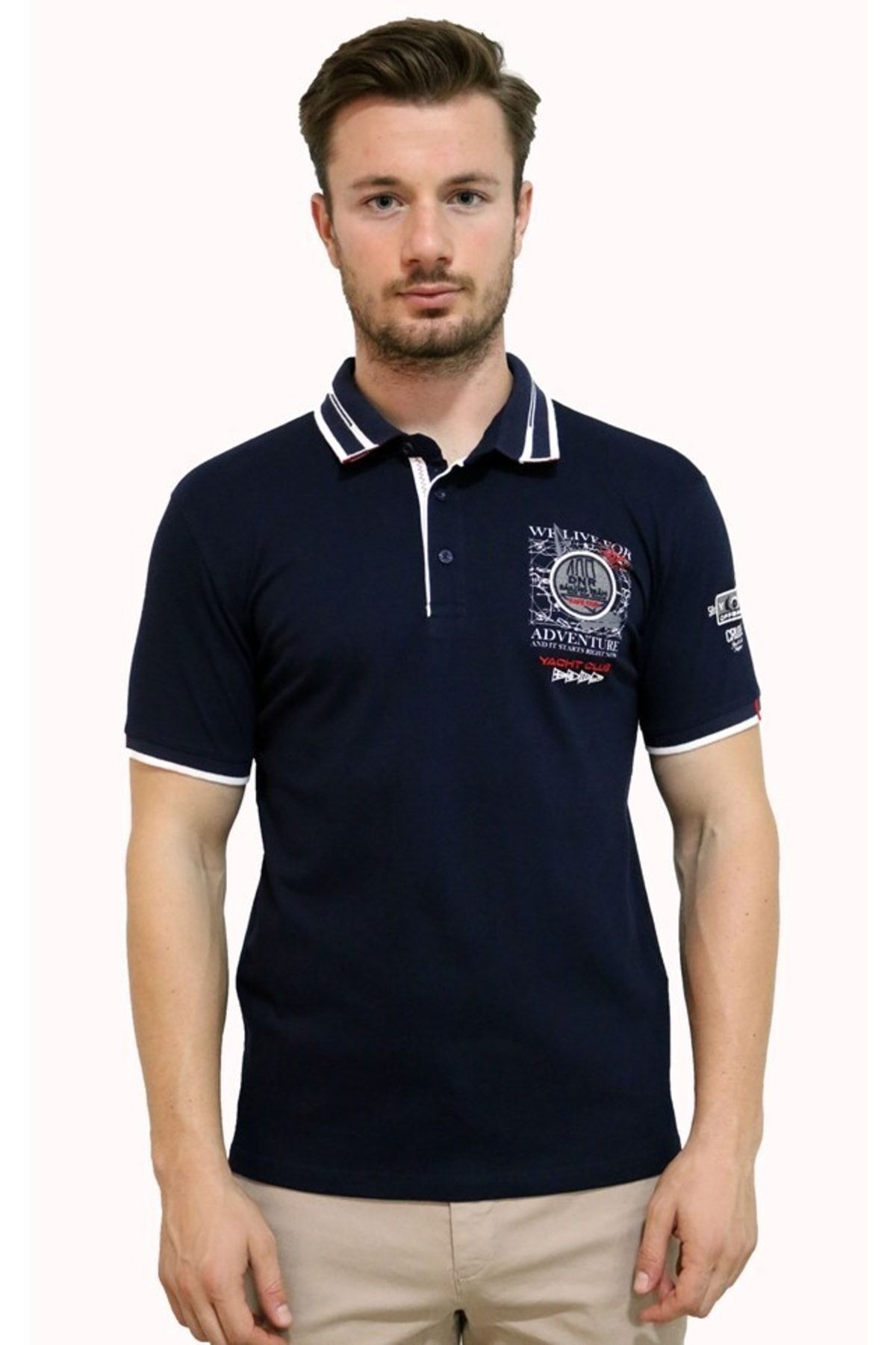 Diandor Erkek T-shirt Lacivert/navy 2217020