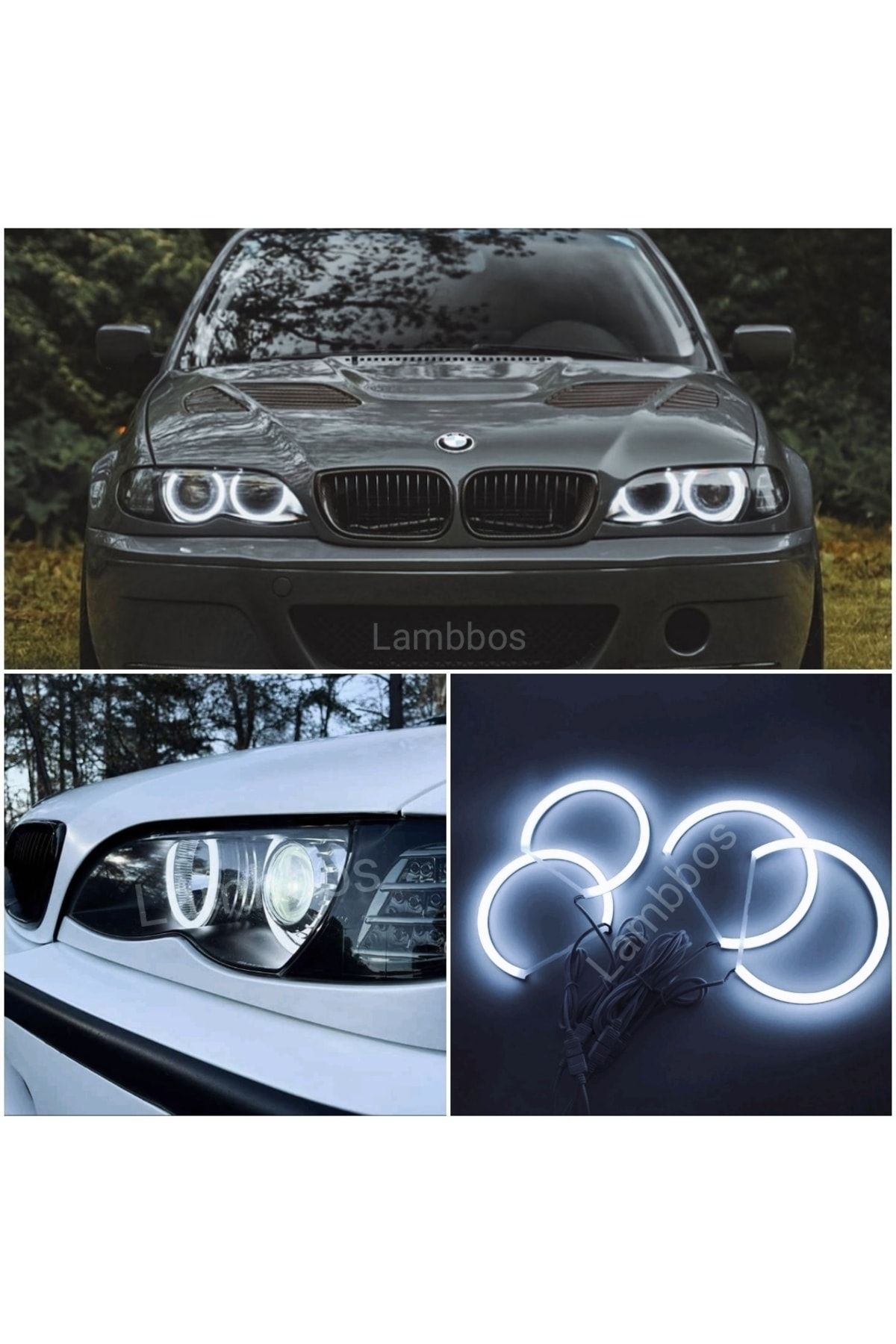 Lambbos Bmw E46 Facelift Angel Eyes Halka Pamuk