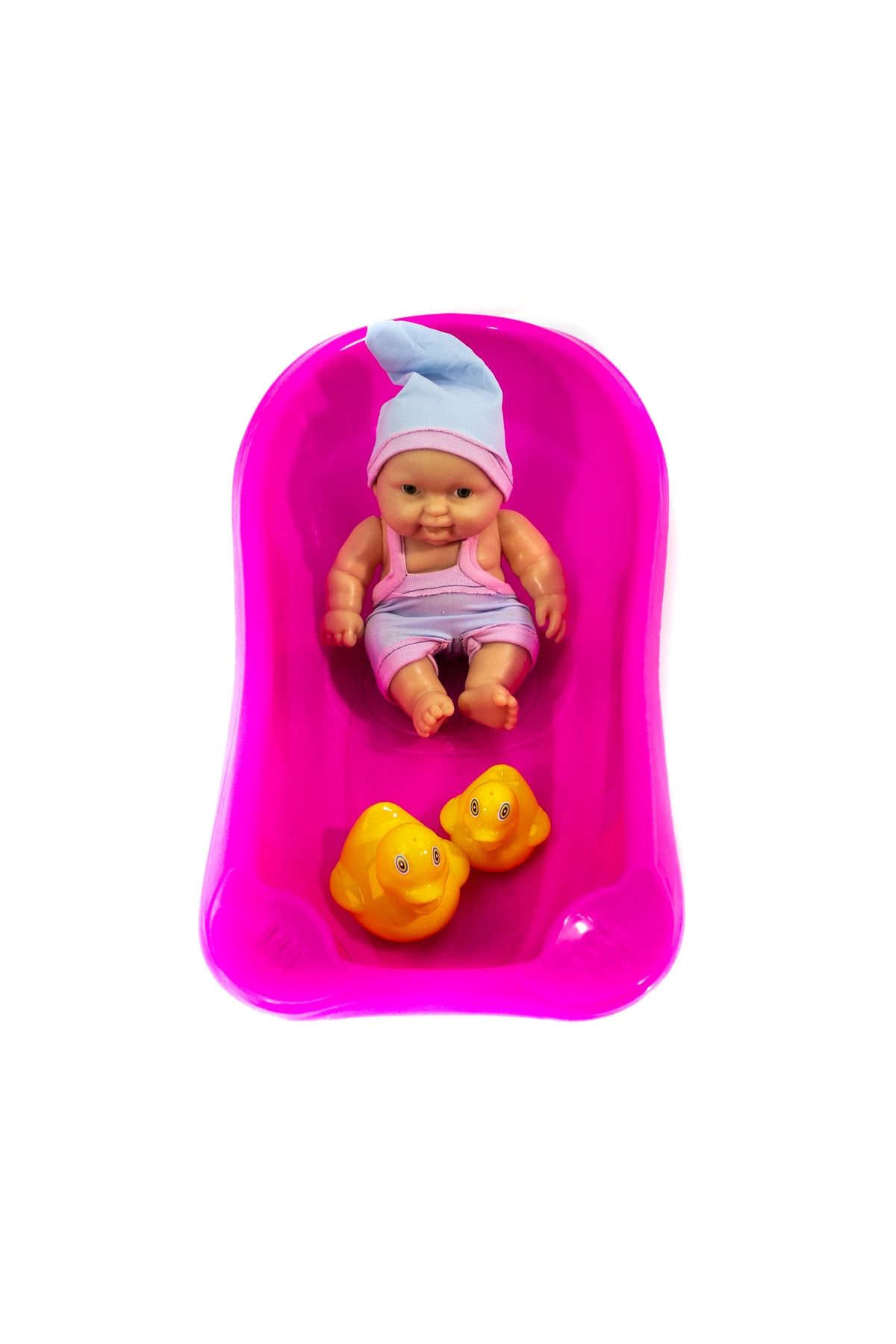 Erzi Oyuncak Bebek Küvetli Aksesuarlı Et Bebek Set