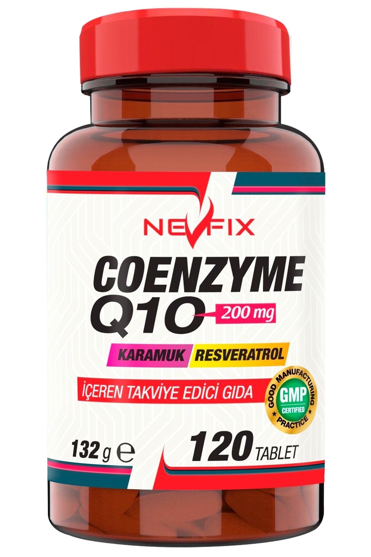 Nevfix Coenzyme Q10 200 mg 120 Tablet