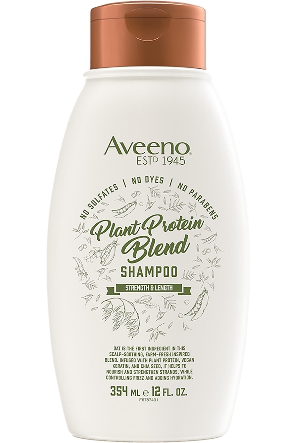 AVEENO Plant Protein Blend Güç Ve Uzunluk Desteği Şampuanı 354ml