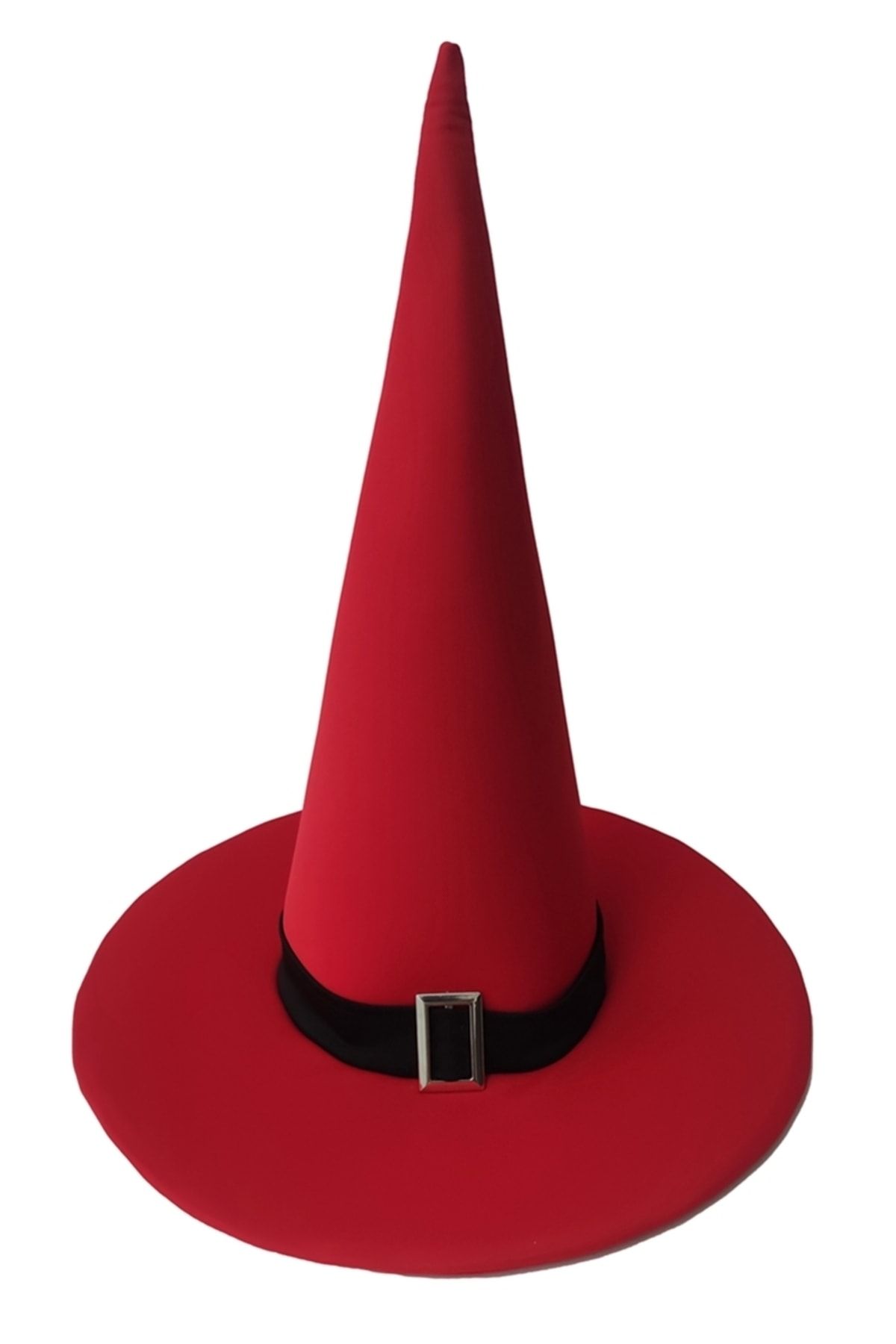 Kostüm Sarayı Cadı Şapkası Toka Detaylı Yetişkin