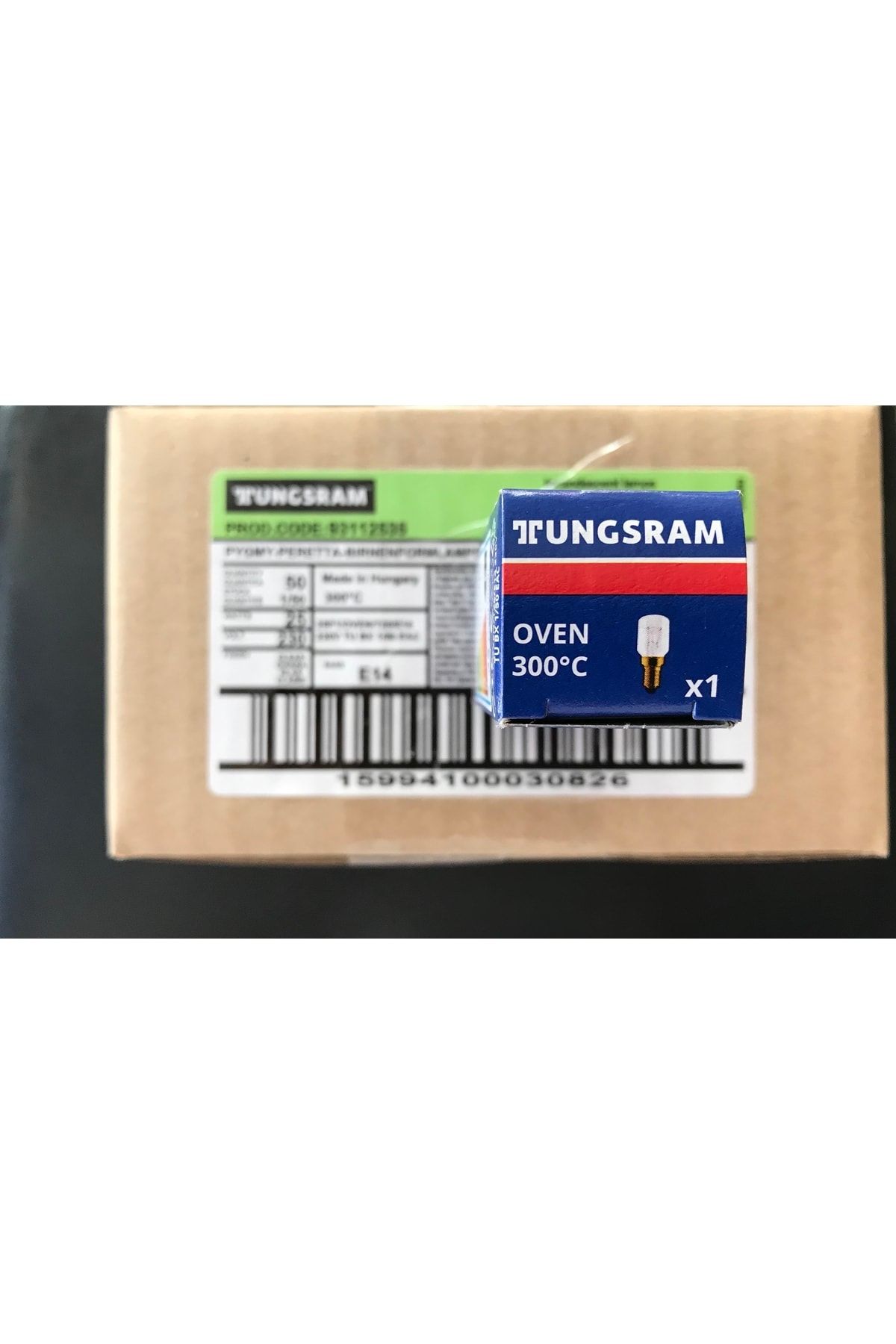 TUNGSRAM 25 Watt E14 Duylu 300*fırın Ampulü