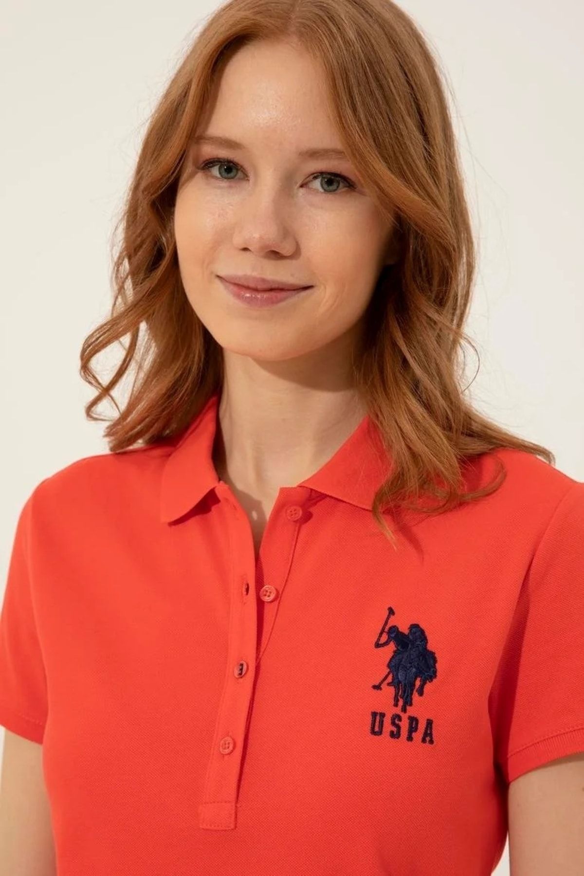 U.S. Polo Assn. U.s. Polo Kadın Polo Yaka T-shirt Basic